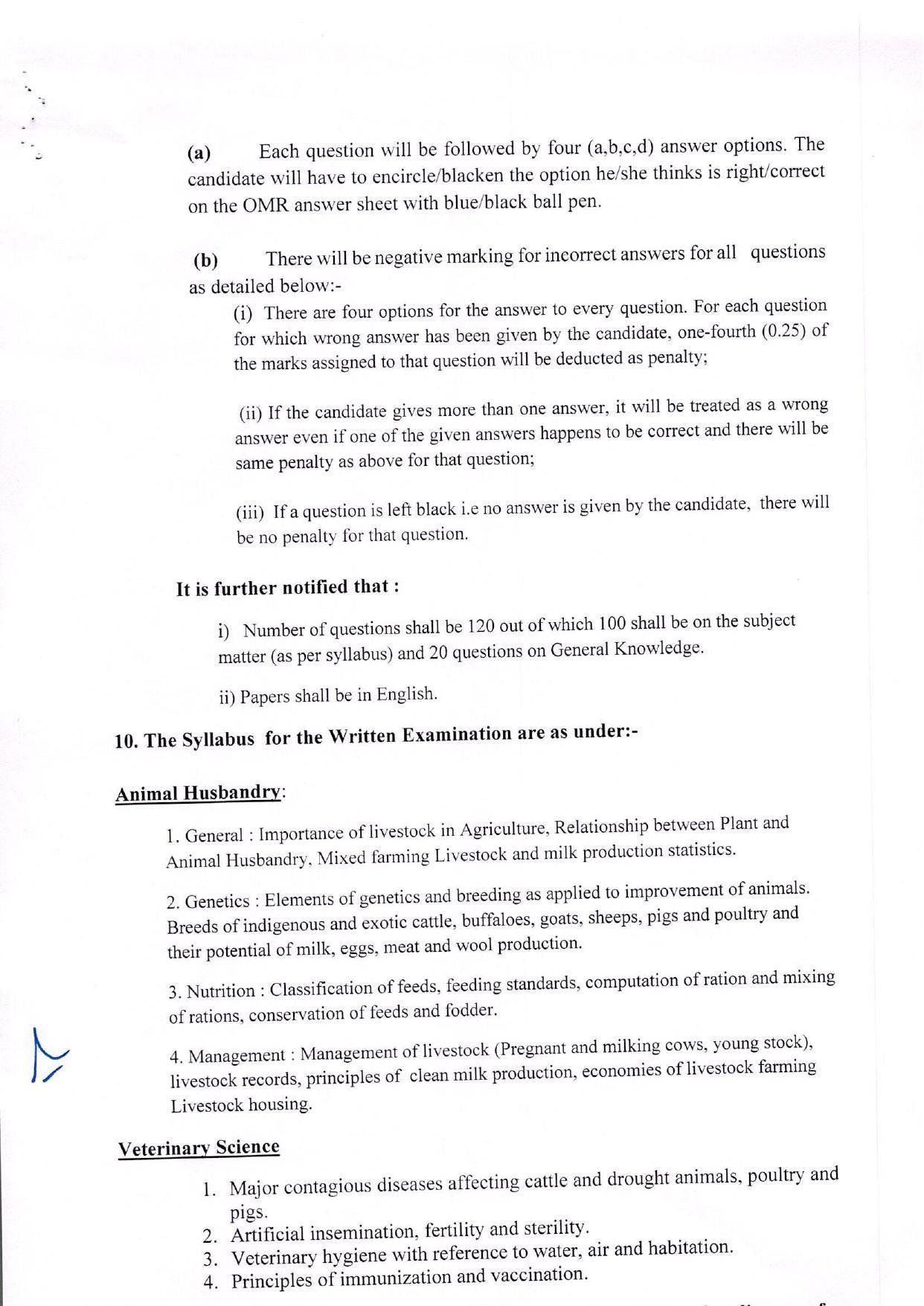 JKPSC Invites Application for 23 Veterinary Assistant Surgeon Recruitment 2023 - Page 6