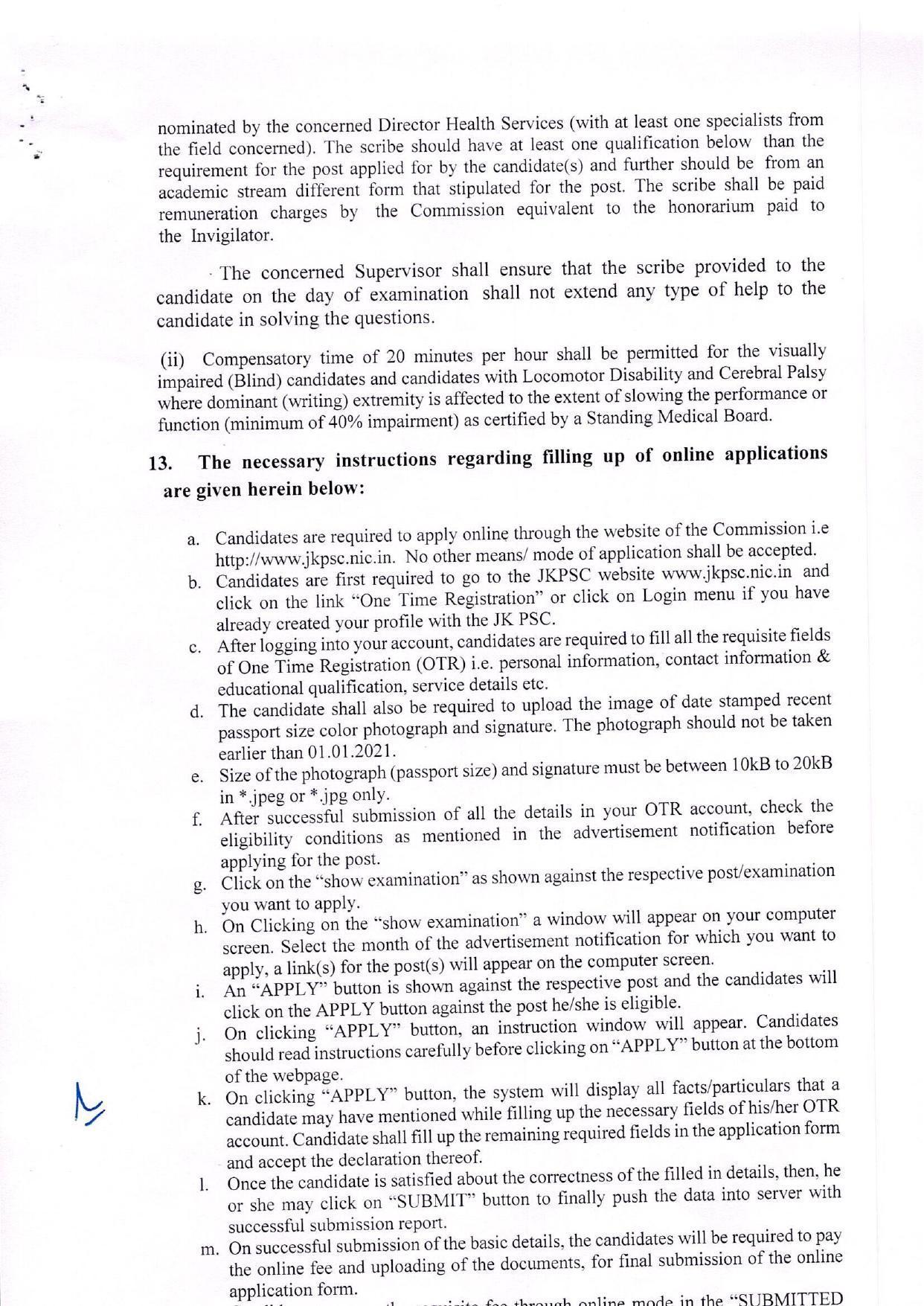 JKPSC Invites Application for 23 Veterinary Assistant Surgeon Recruitment 2023 - Page 8