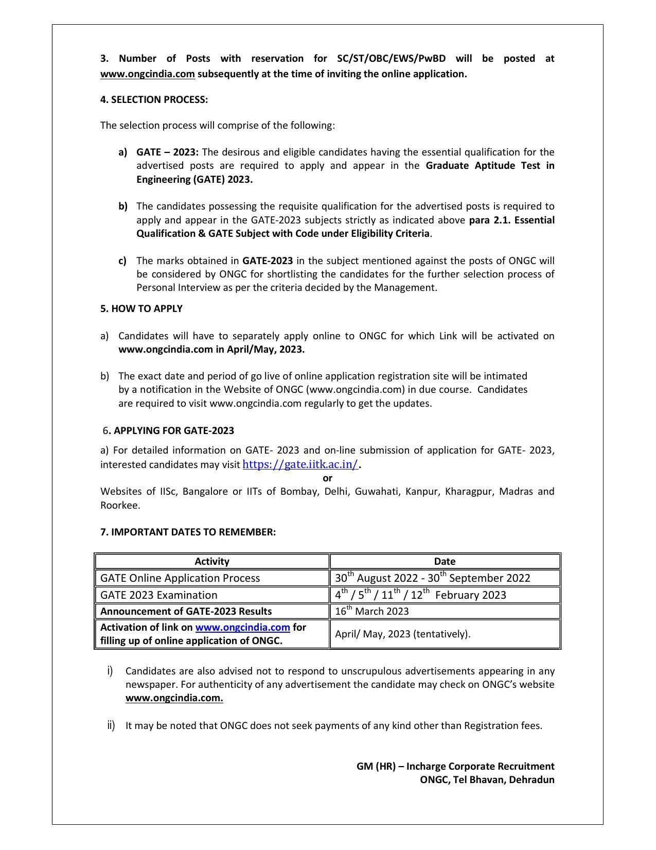 Oil and Natural Gas Corporation Invites Application for Management Officer, Officer, More Vacancies Recruitment 2022 - Page 6