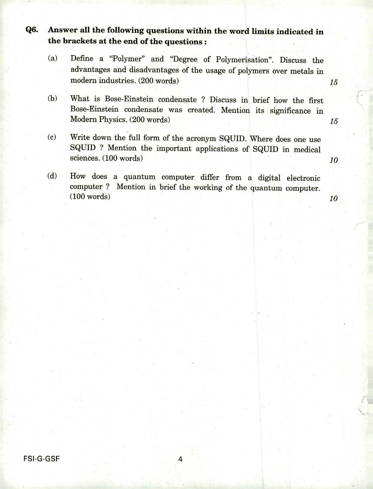 GPSC GMHS Class 1 & 2 Previous Papers - Page 4