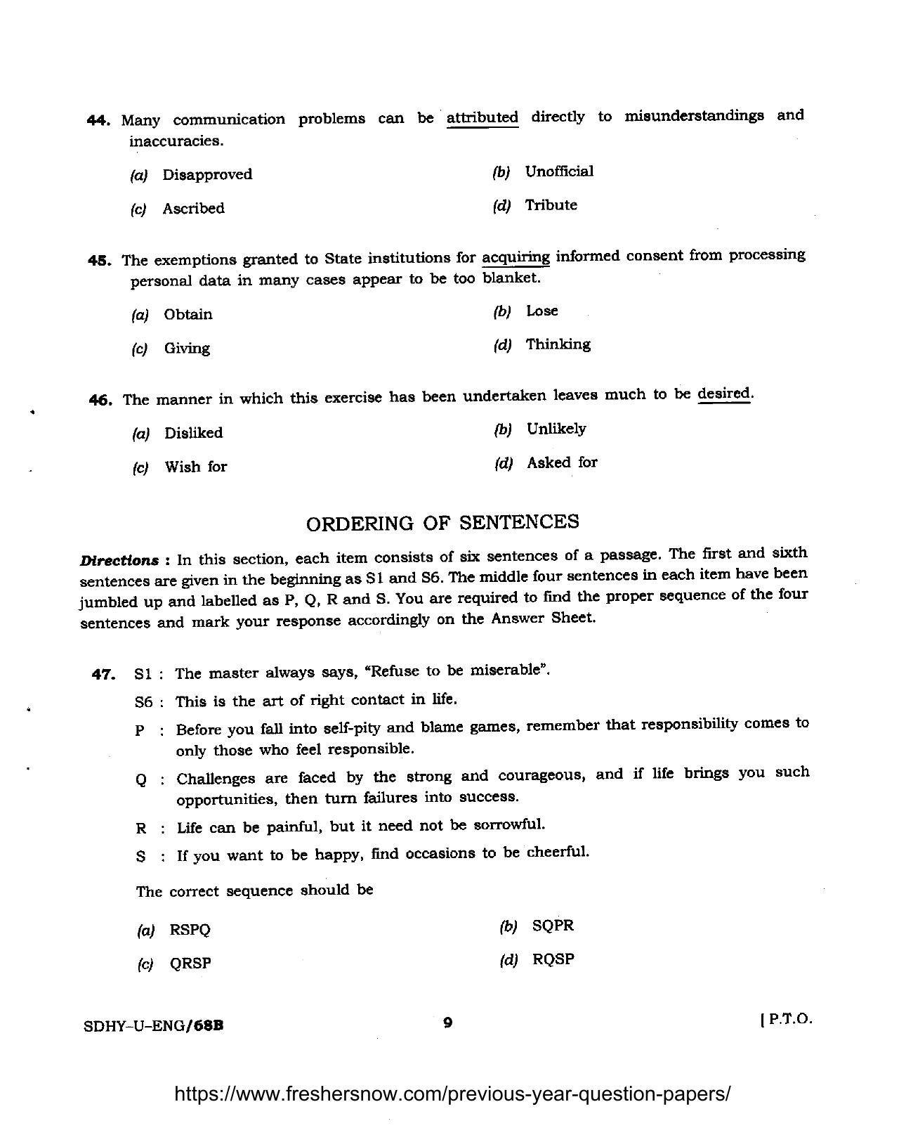 BSMFC Recovery Agent Previous Papers PDF for General English - Page 9