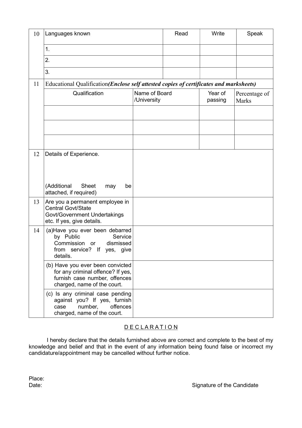 High Court of Kerala Invites Application for 6 Senior Computer Programmer Recruitment 2023 - Page 6