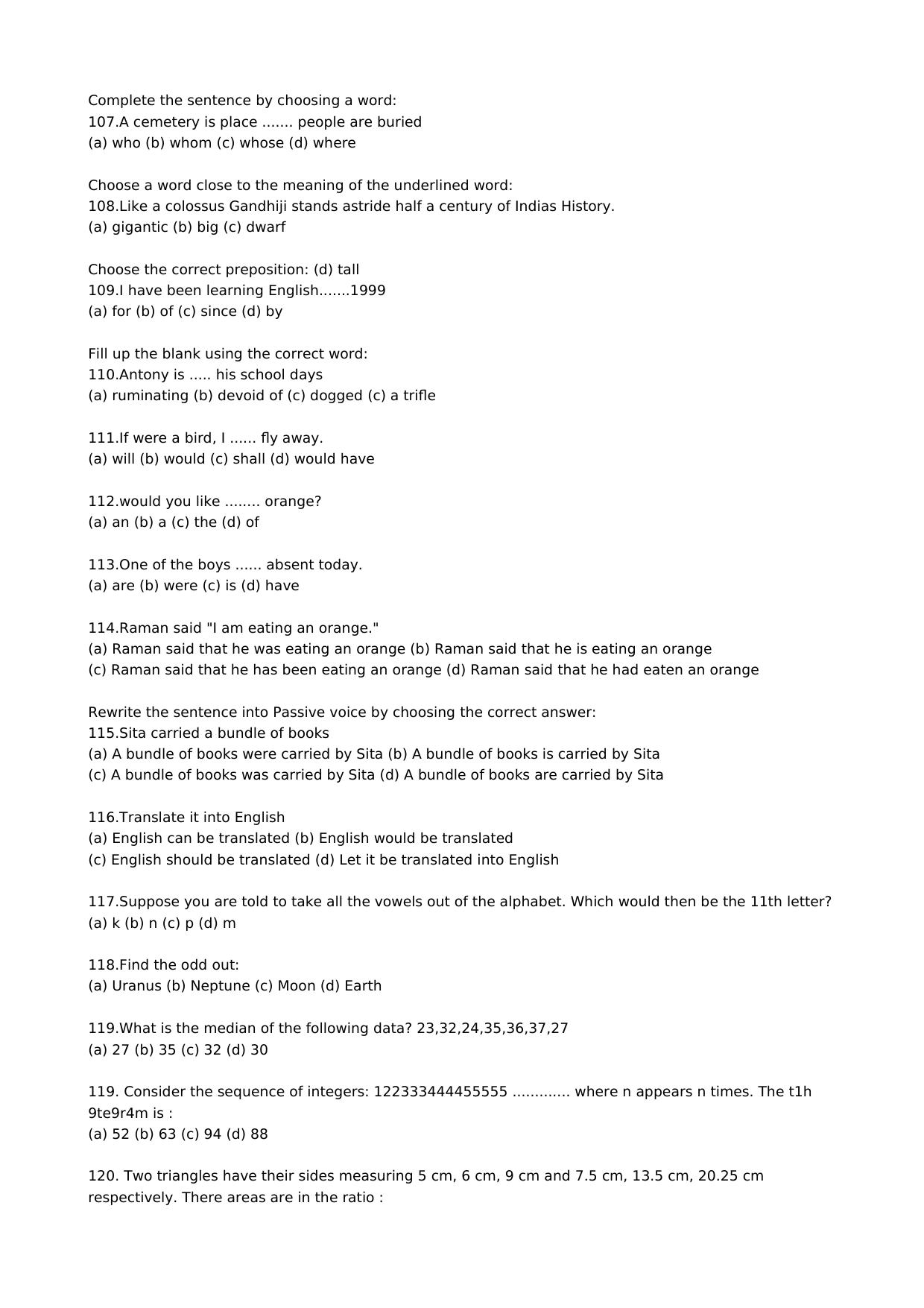 RPF, SI, Constable General Intelligence/ Reasoning Old Papers - Page 8