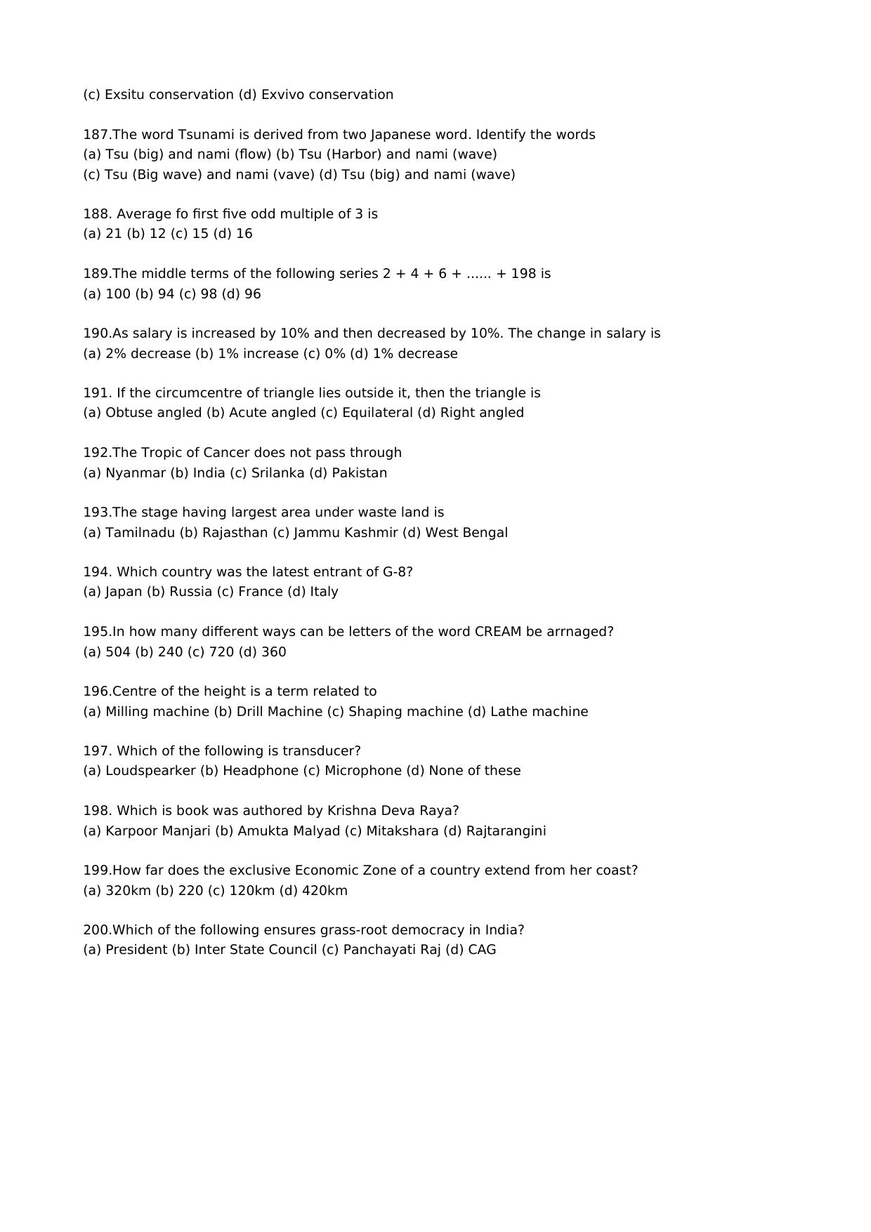 RPF, SI, Constable General Intelligence/ Reasoning Old Papers - Page 14