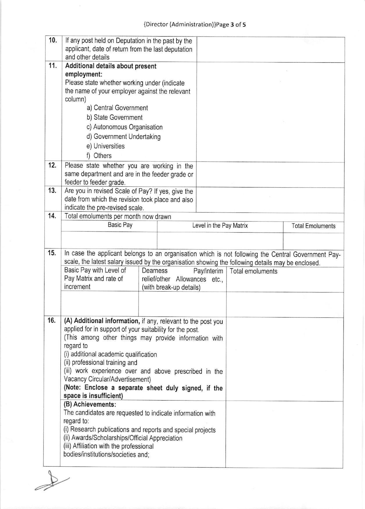 National Technical Research Organisation (NTRO) Invites Application for Director Recruitment 2022 - Page 8