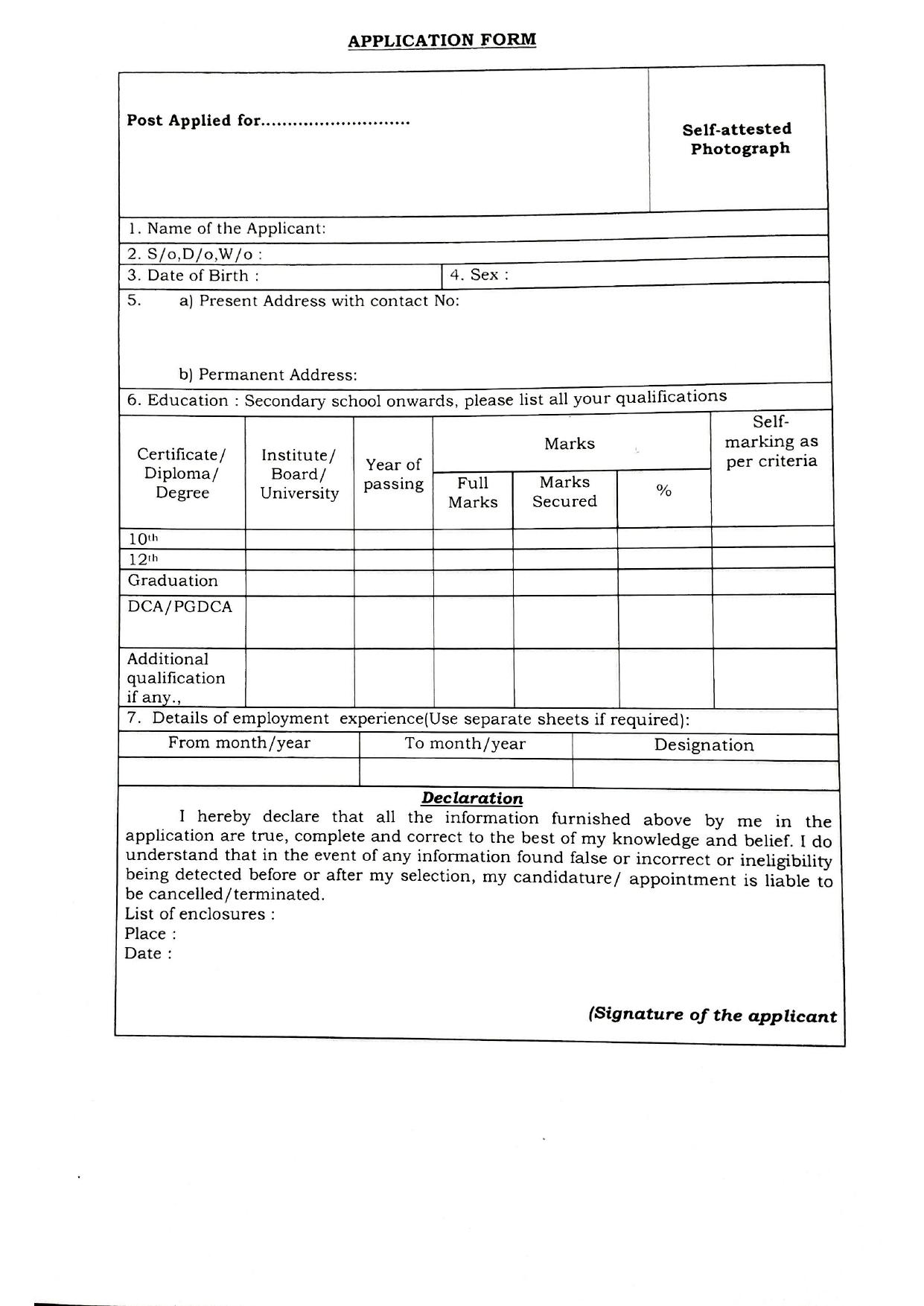 Andaman & Nicobar Administration Recruitment 2023 for 7 Gram Rozgar Sewak - Page 2
