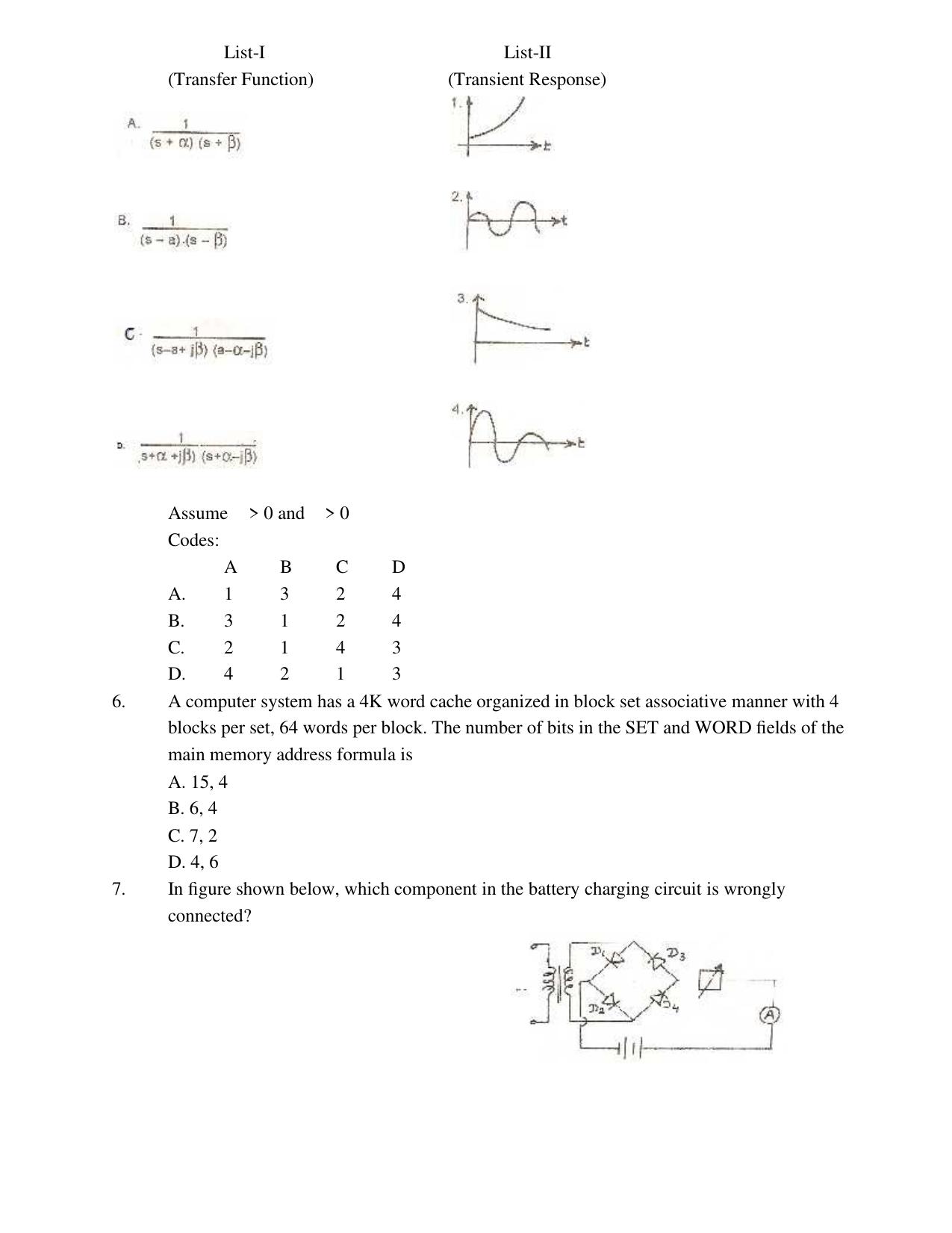 TNPSC Assistant System Engineer Previous Papers Electronics & Communications - Page 2