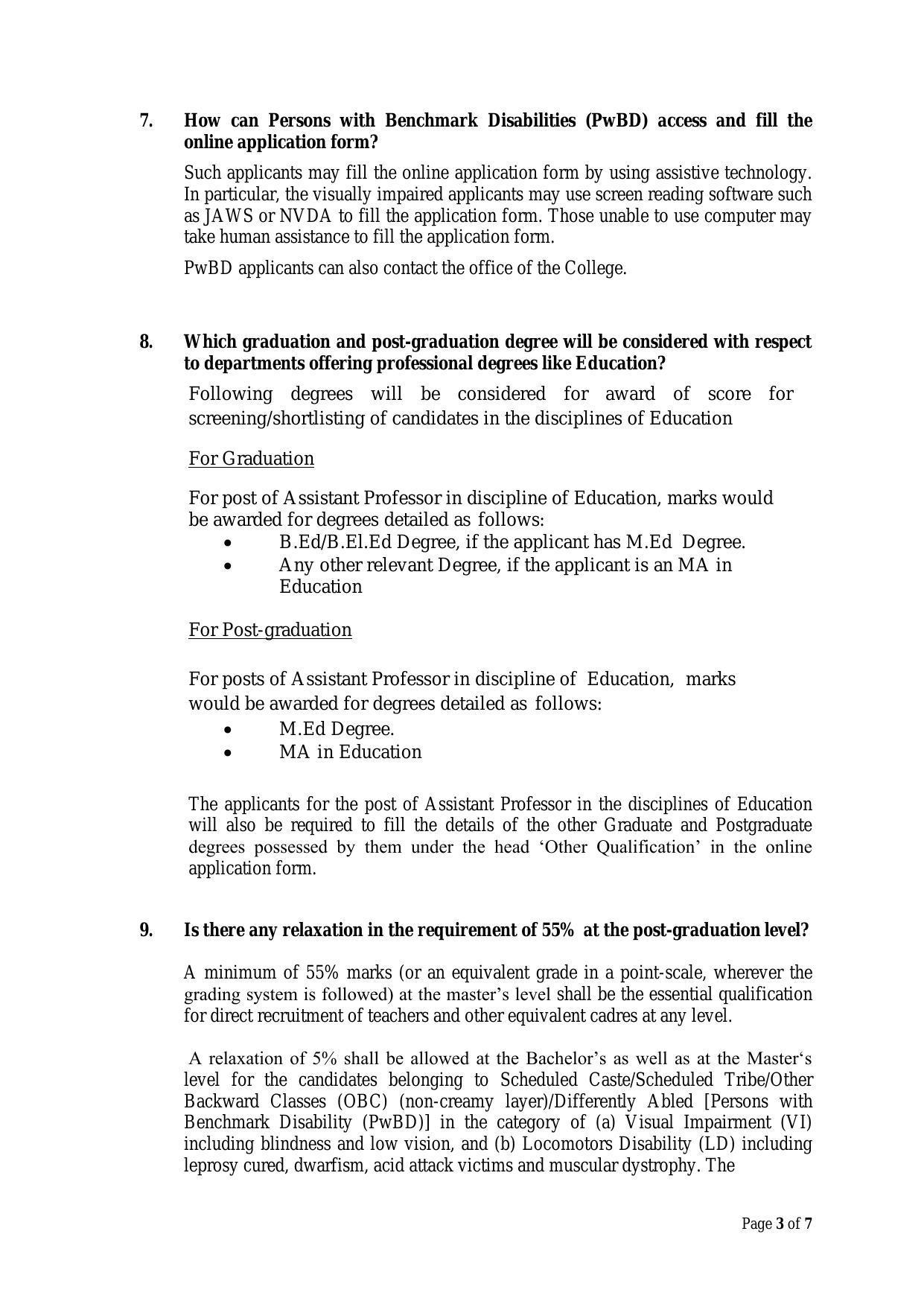 Daulat Ram College Assistant Professor Recruitment 2022 - Page 16