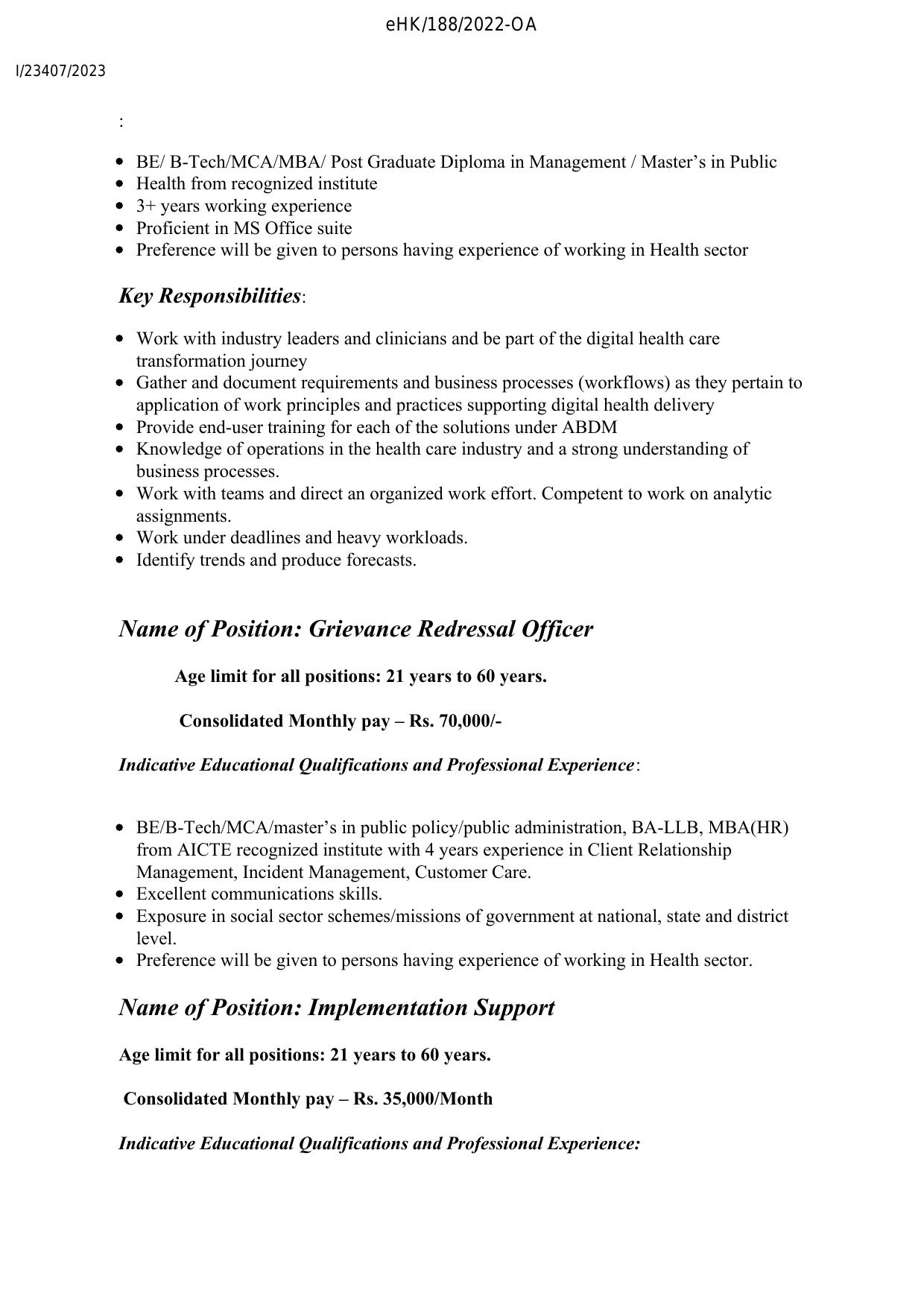 National Health Mission Kerala (NHM Kerala) Invites Application for HMIS Manager and Implementation Support, MIS/Data Analyst, More Vacancies Recruitment 2023 - Page 9