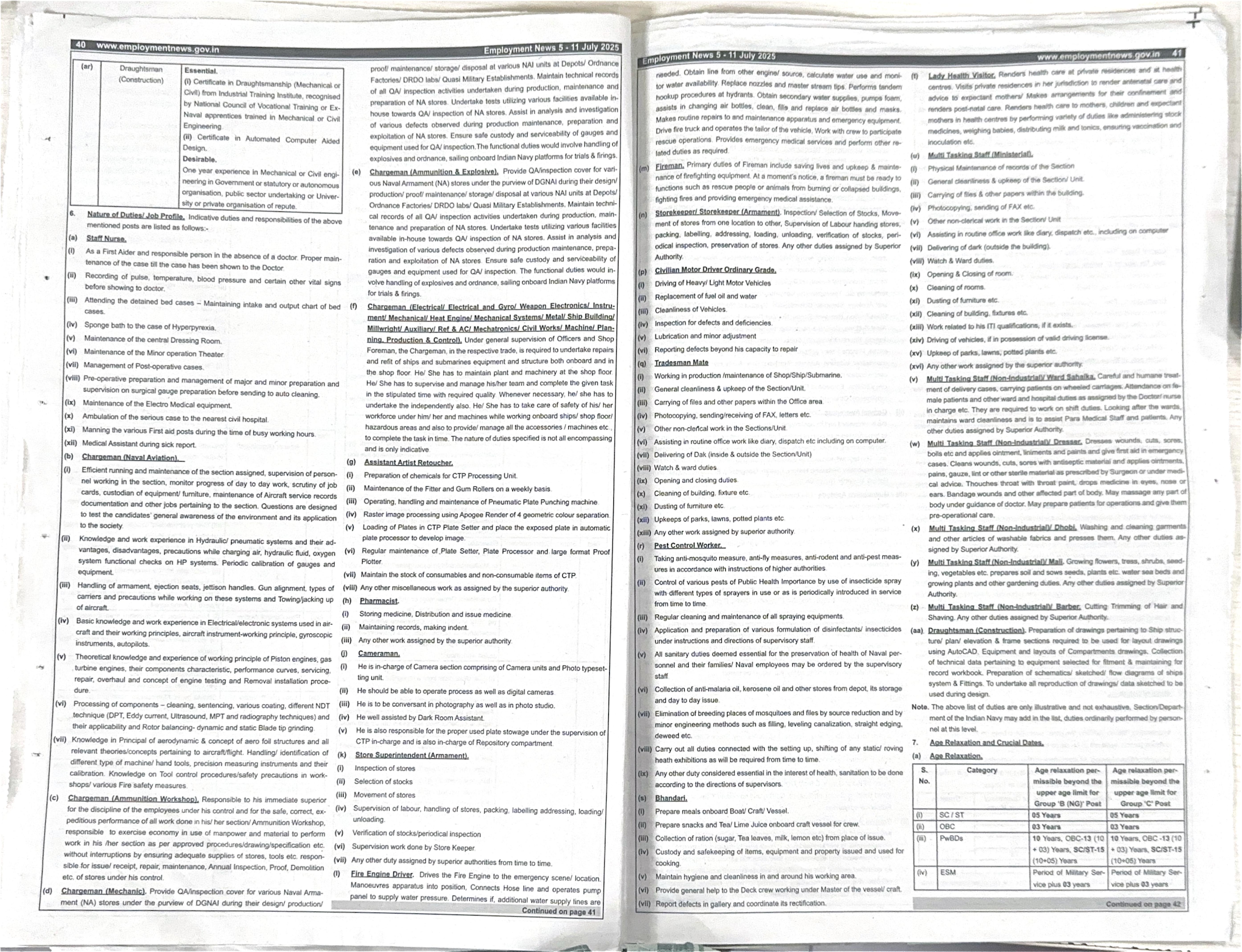 Indian Navy Civilian Entrance Test (INCET) Recruitment 2025 - Page 5