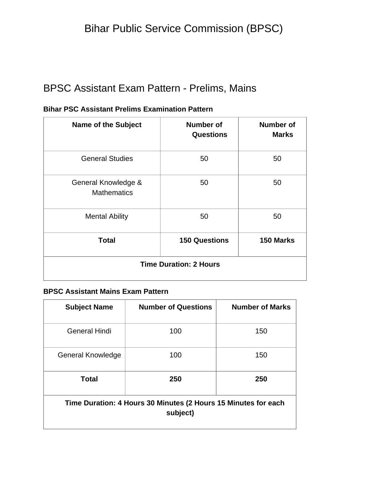 Download BPSC Assistant Exam Syllabus - Page 3