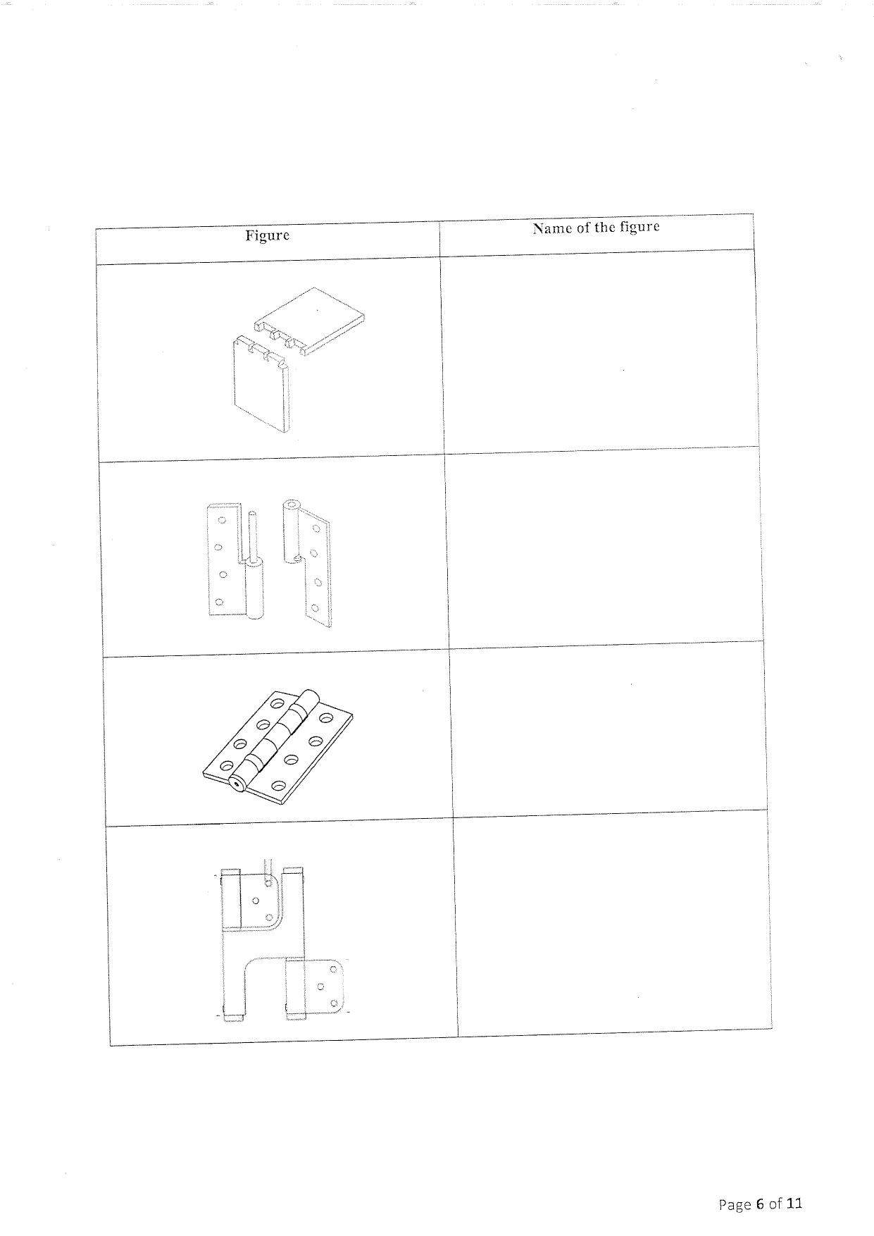 Question Paper of Technician ‘A’ (Carpentry) at DSC, Purulia (Advertisement No. 3/2023) - Page 6