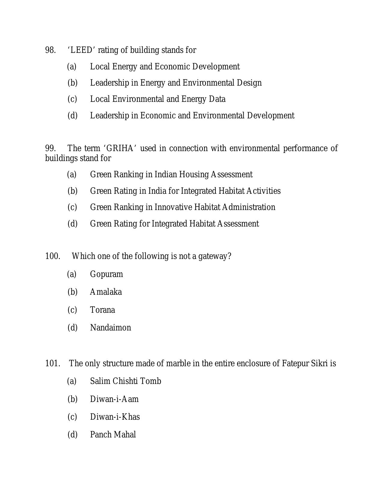 Download PDF Of FACT Previous Year Question Papers - Page 31