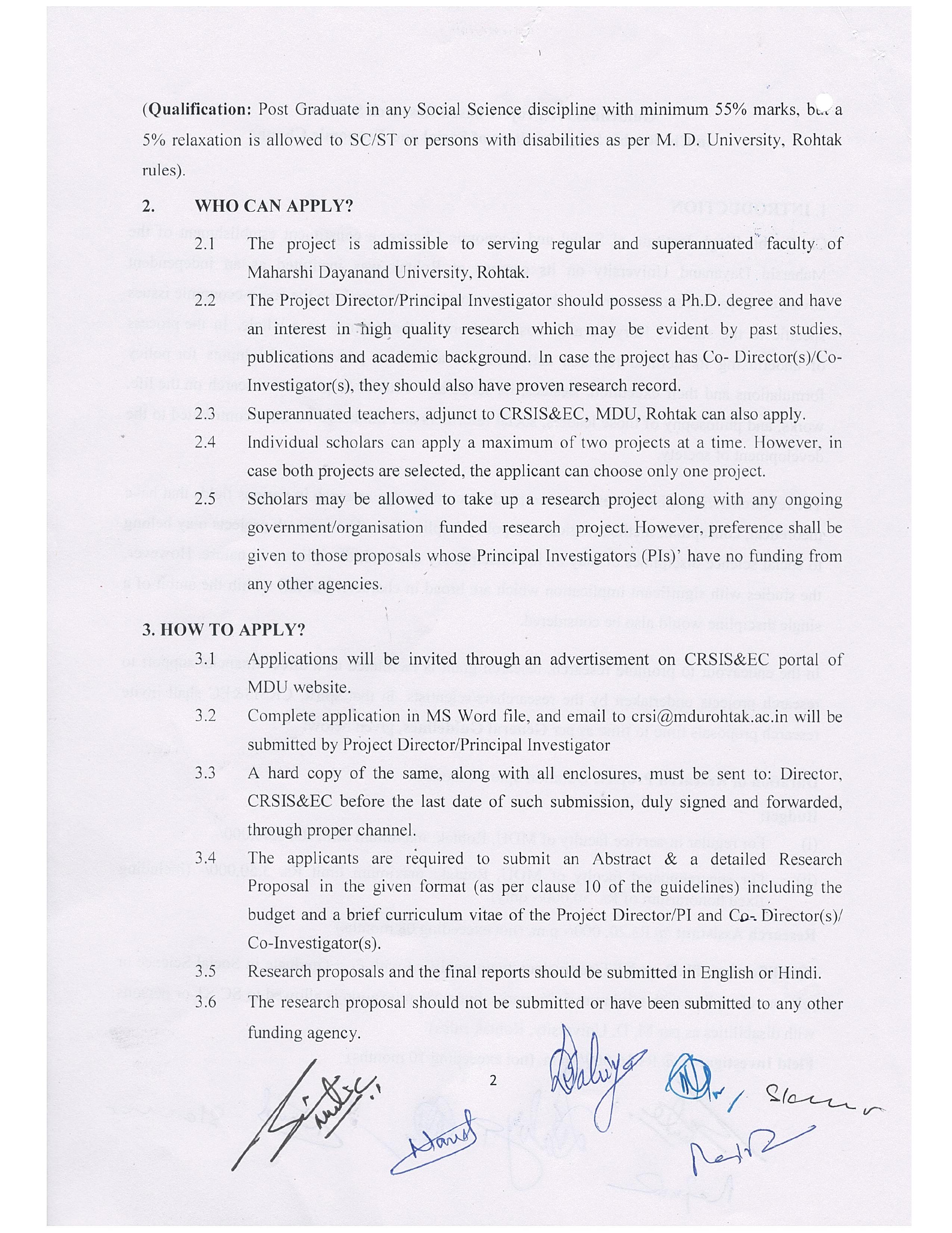 MDU Rohtak Research Assistant Recruitment 2026 - Notification, Eligibility, Salary - Page 4