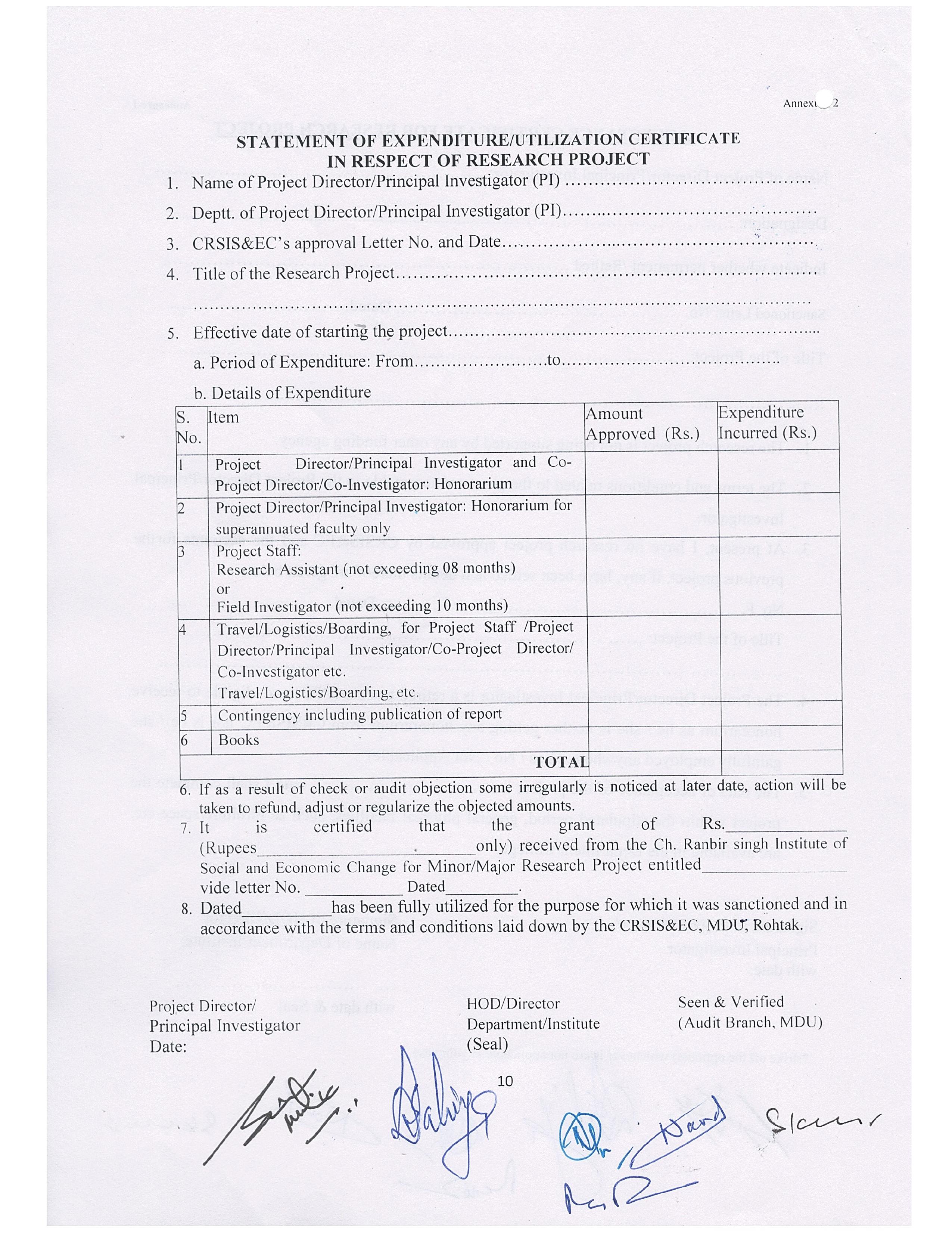 MDU Rohtak Research Assistant Recruitment 2026 - Notification, Eligibility, Salary - Page 12