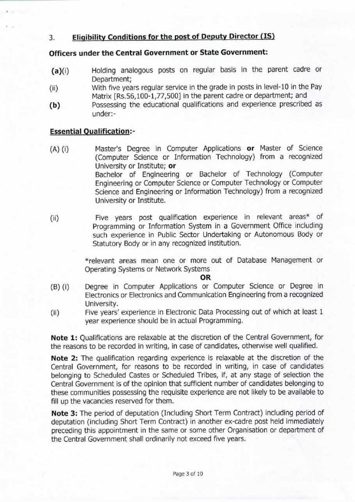 EPFO Invites Application for 42 Deputy Director, Assistant Director, More Vacancies Recruitment 2022 - Page 4