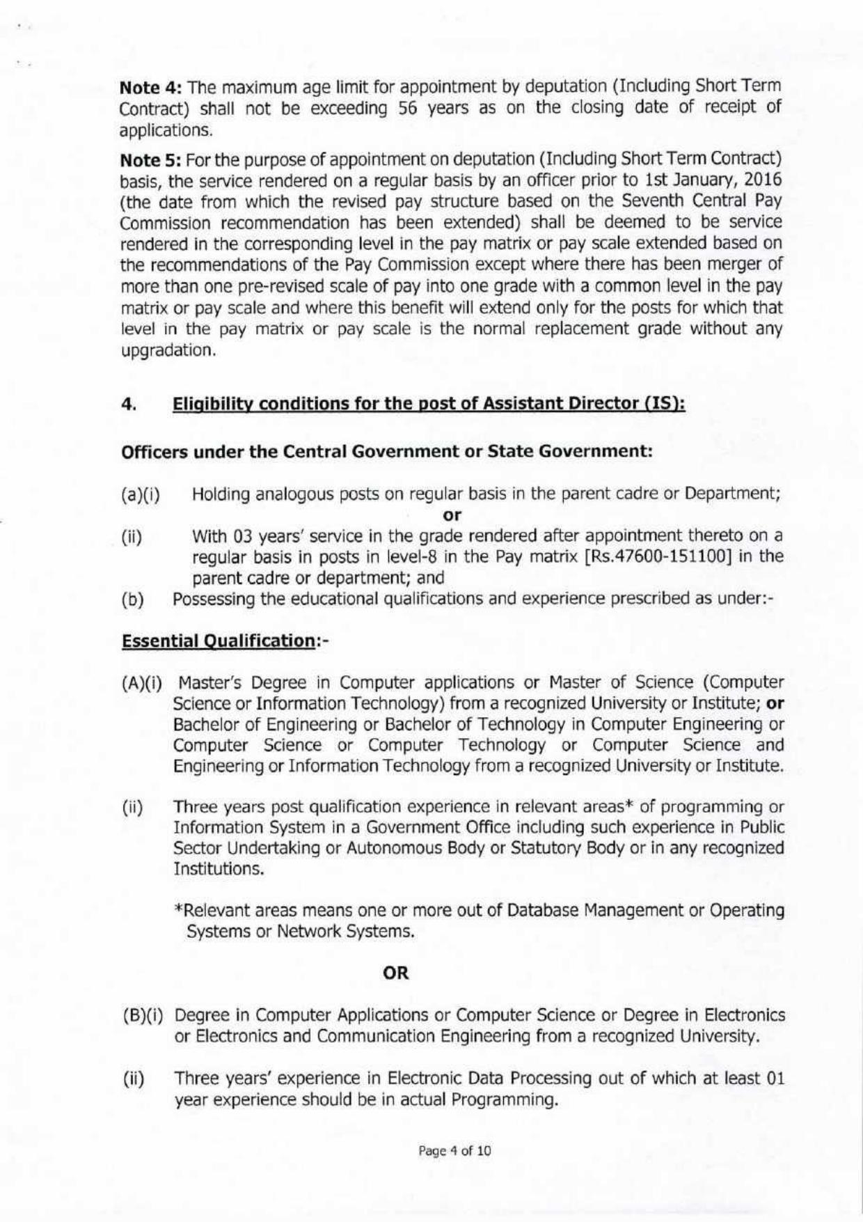 EPFO Invites Application for 42 Deputy Director, Assistant Director, More Vacancies Recruitment 2022 - Page 10