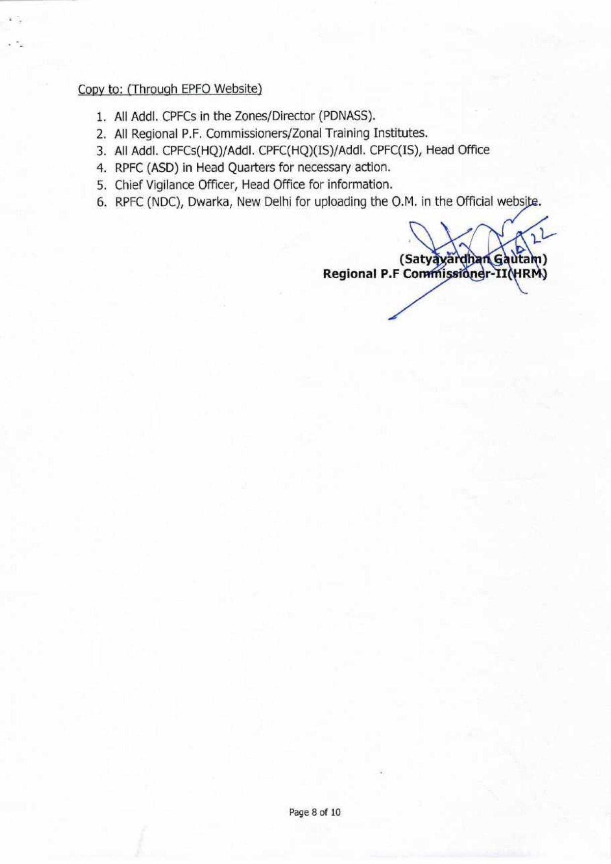 EPFO Invites Application for 42 Deputy Director, Assistant Director, More Vacancies Recruitment 2022 - Page 9