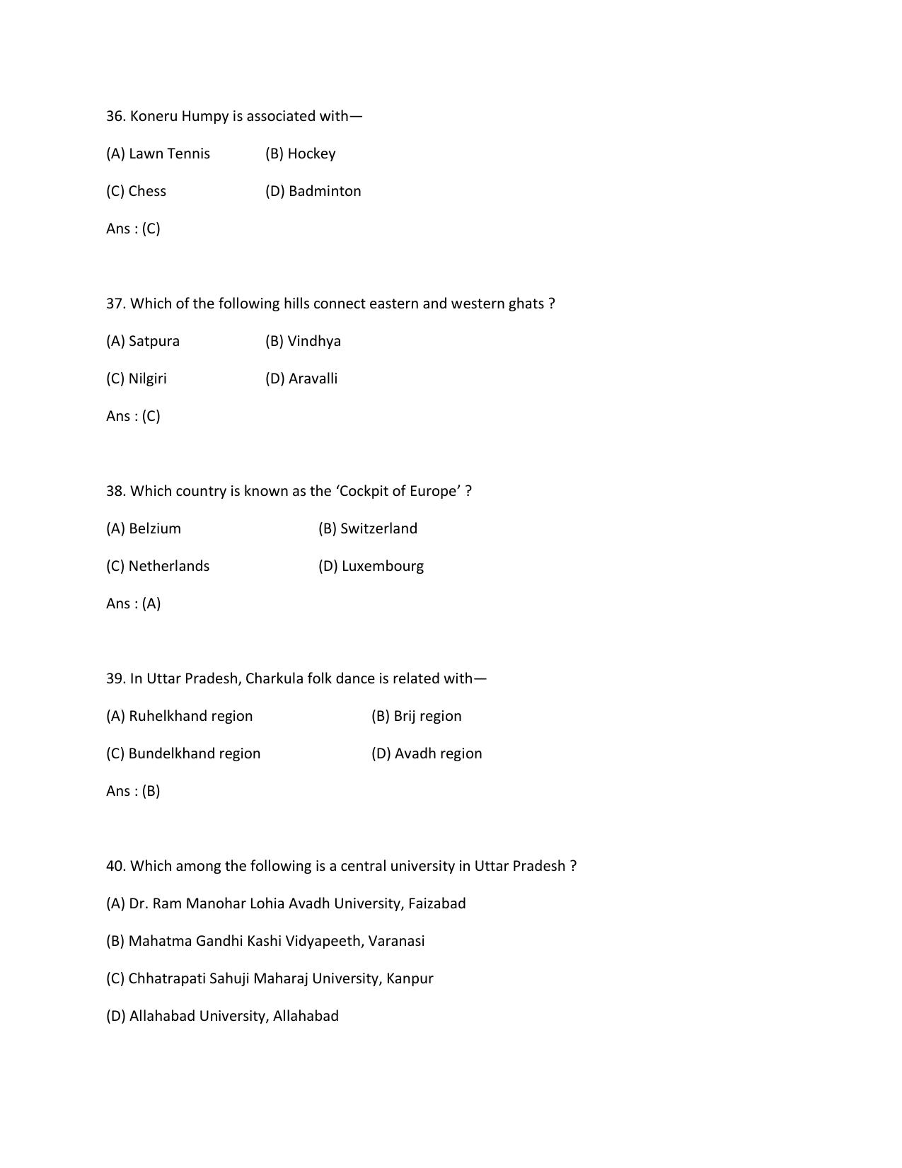 NEIGRIHMS Nursing Officer General Knowledge Practice Papers - Page 8
