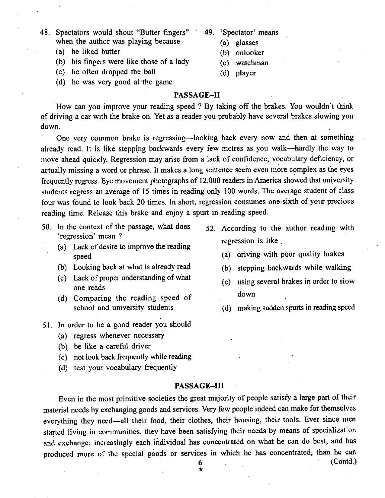 Jharkhand High Court Assistant Previous Year Question Paper - Page 6