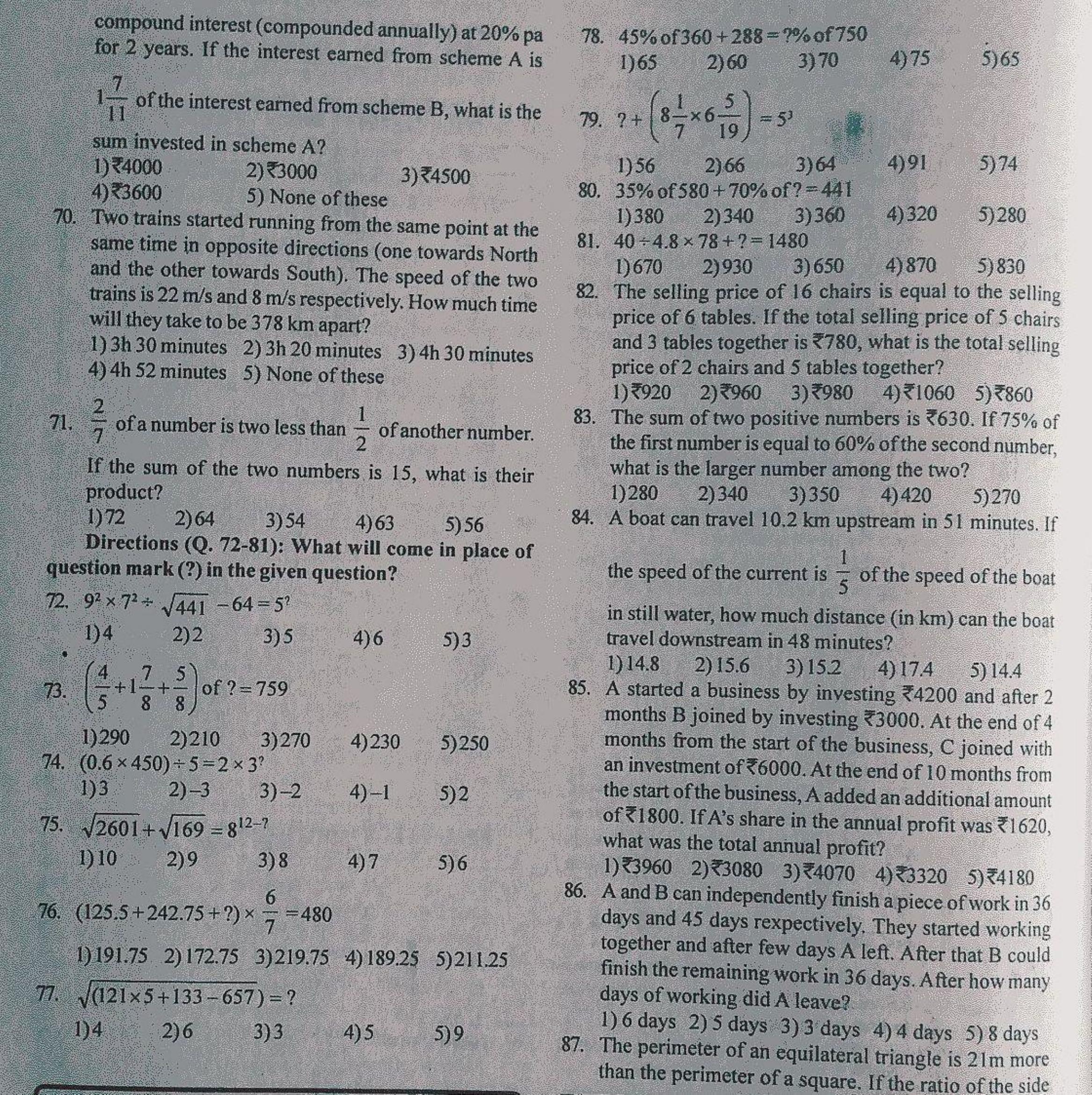 IBPS SO Previous Question Paper - Page 7