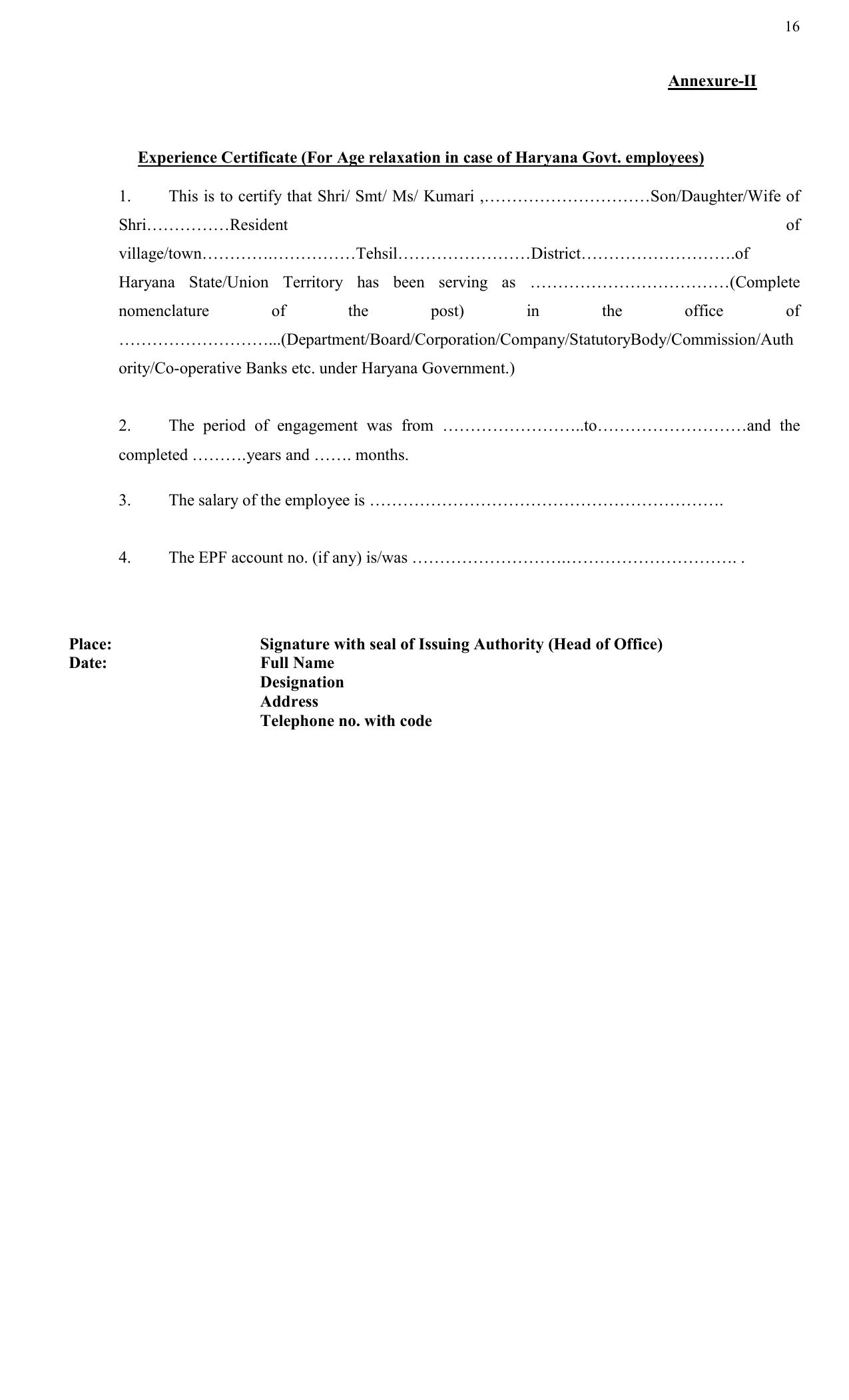 HSSC Group C Mains Recruitment 2026 – Apply Online for 3112 Posts - Page 16