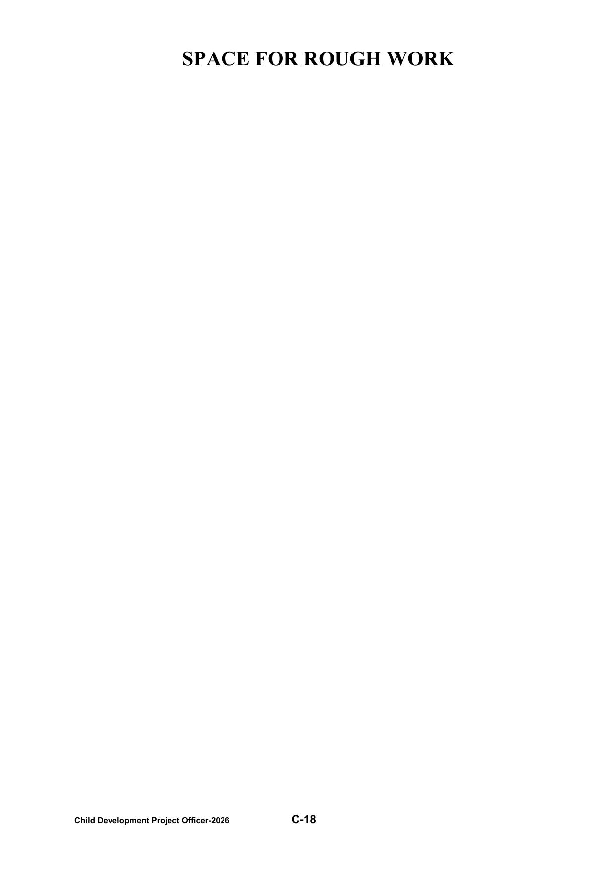 PPSC CDPO Question Paper 2026 - Page 54