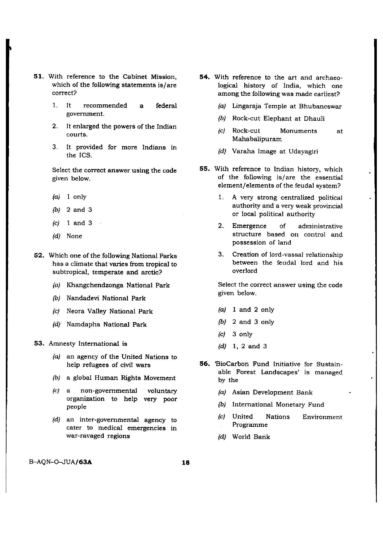 VCRC Previous Papers General Knowledge - Page 18