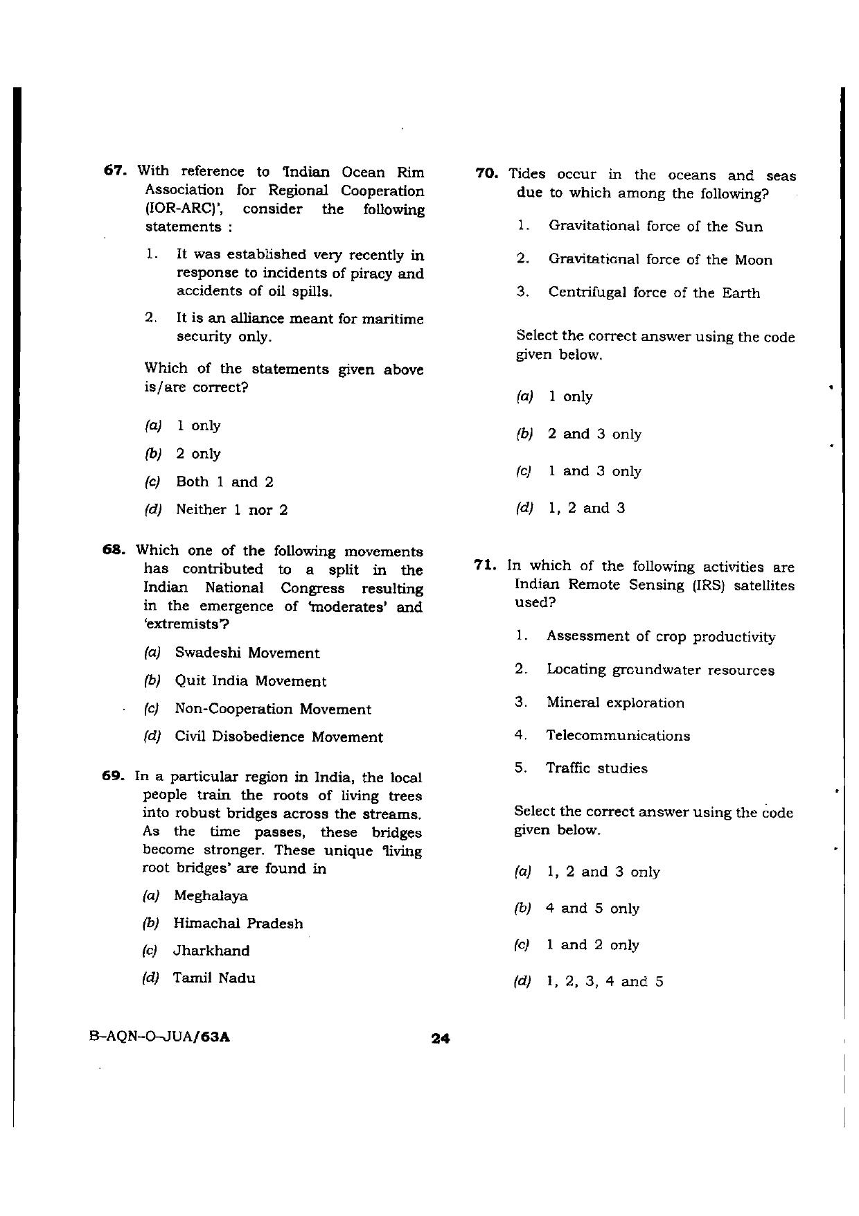 VCRC Previous Papers General Knowledge - Page 24