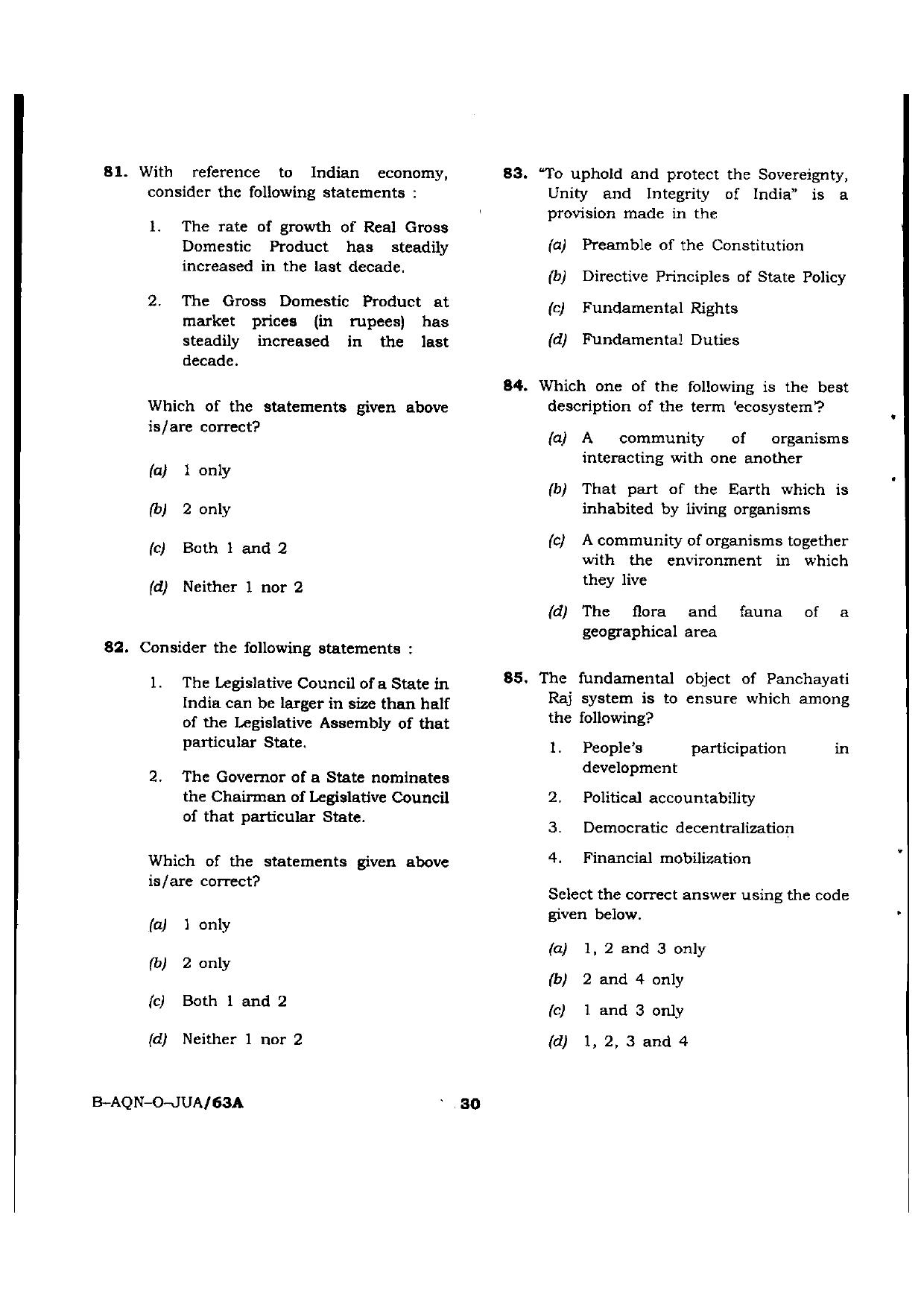 VCRC Previous Papers General Knowledge - Page 30