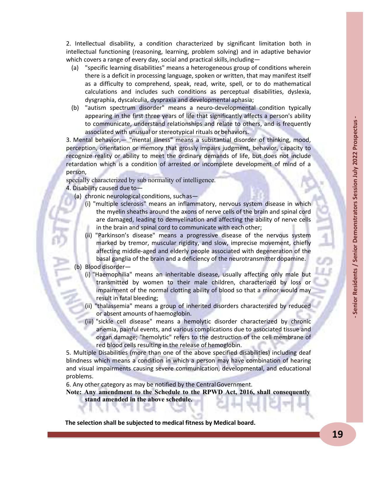 AIIMS Delhi SR/SD Recruitment 2022 [410 Posts] - Page 31