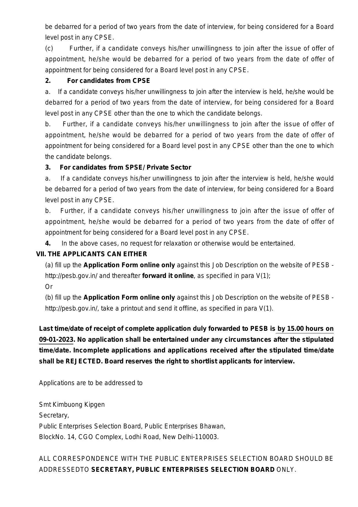 Railtel Corporation of India Invites Application for Director Recruitment 2022 - Page 4