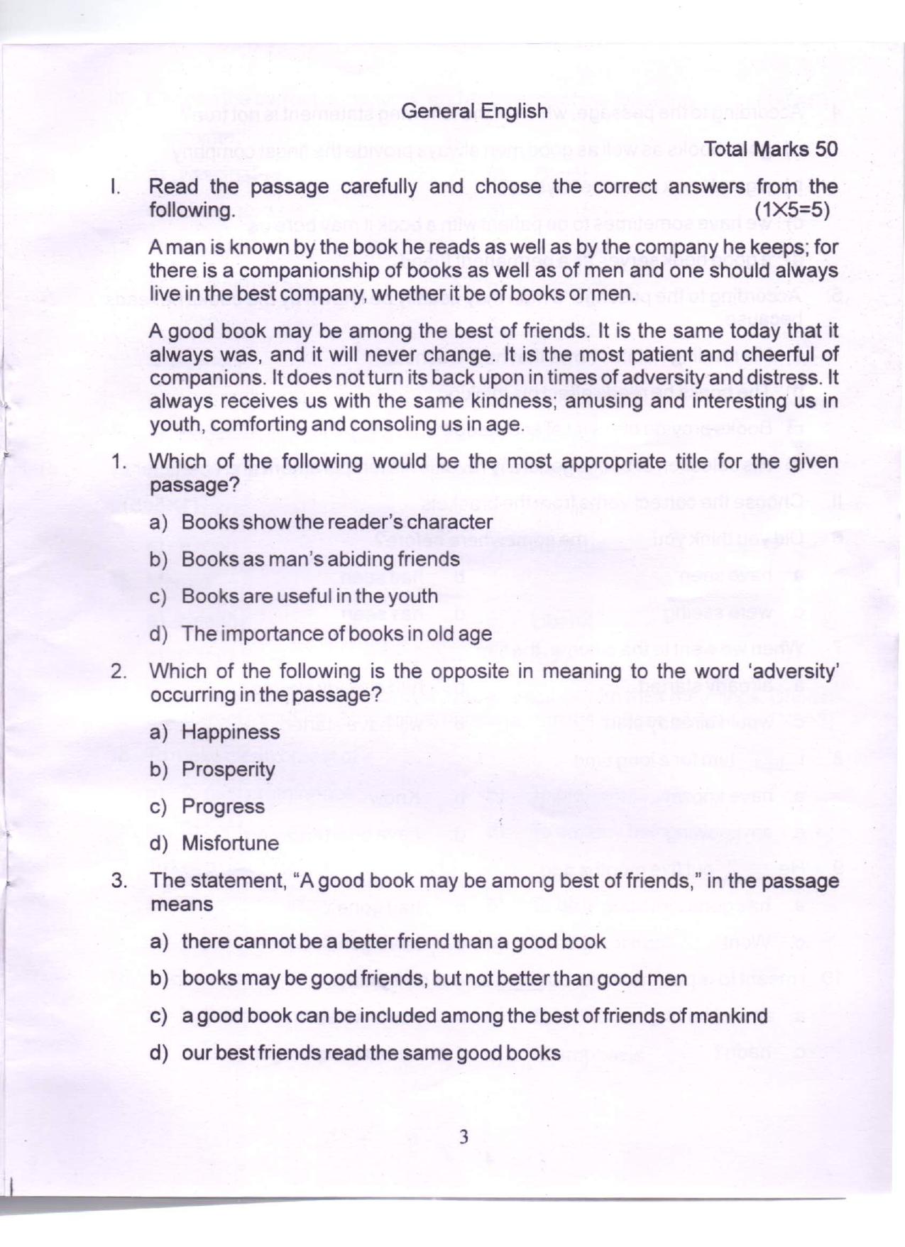 PDF Download Of SPSC MPHW General English & General Knowledge Previous Papers - Page 2