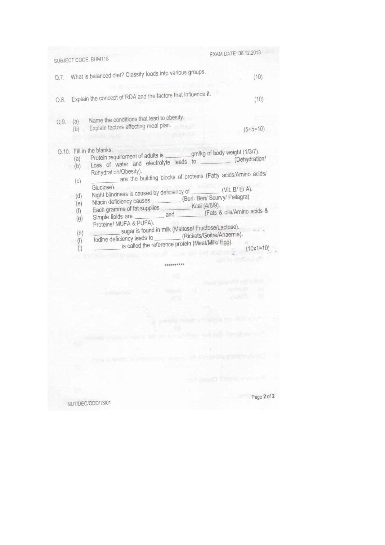 VCRC Catering & Hospitality Management Sample Paper - Page 14