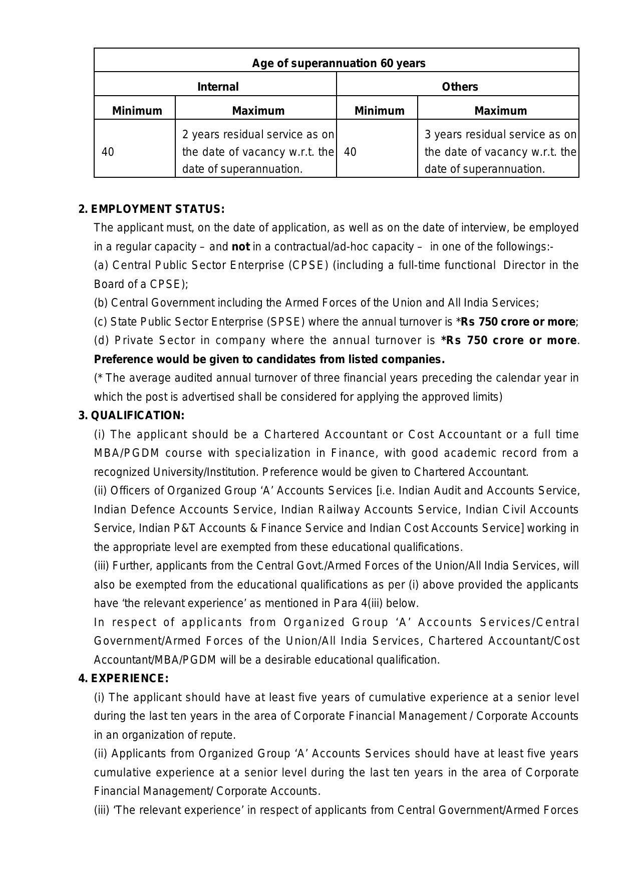 Andrew Yule & Company Limited (AYCL) Invites Application for Director Recruitment 2022 - Page 1