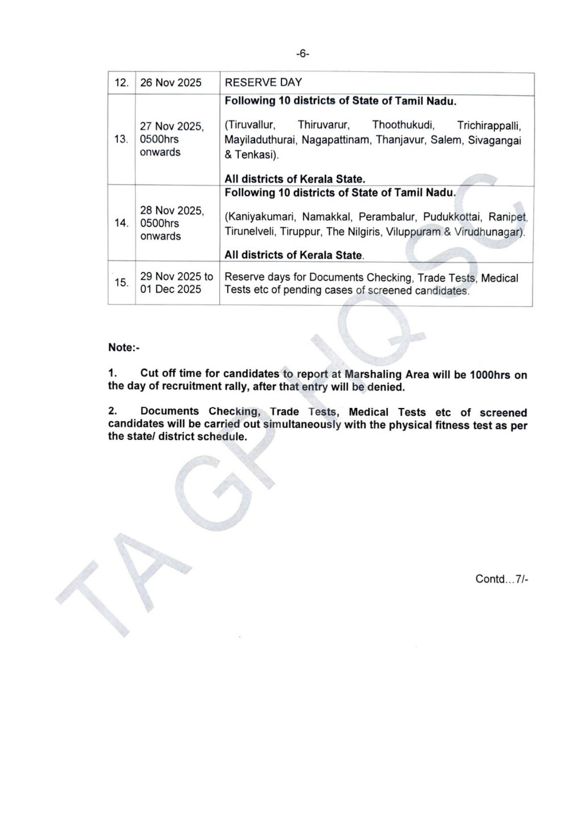 Territorial Army 1426 Soldier Recruitment 2025 - Page 6