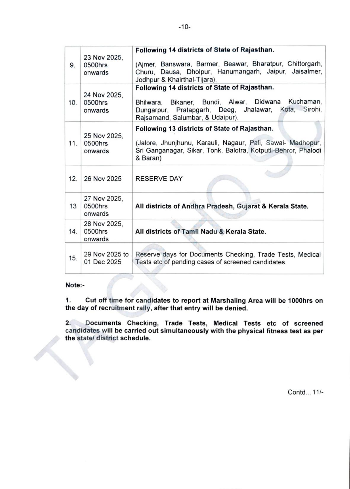Territorial Army 1426 Soldier Recruitment 2025 - Page 10