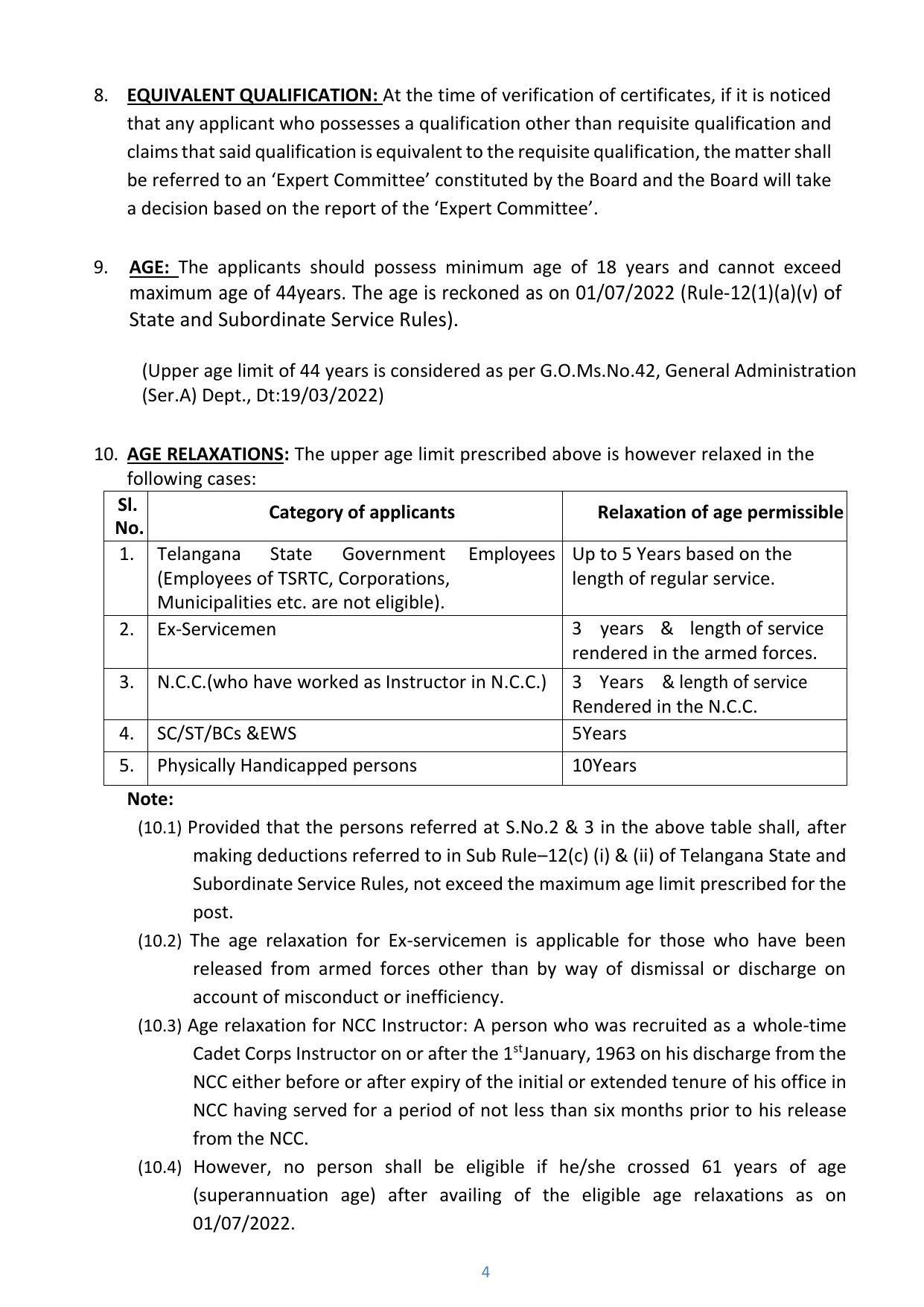 MHSRB Telangana Invites Application for 5204 Staff Nurse Recruitment 2023 - Page 23