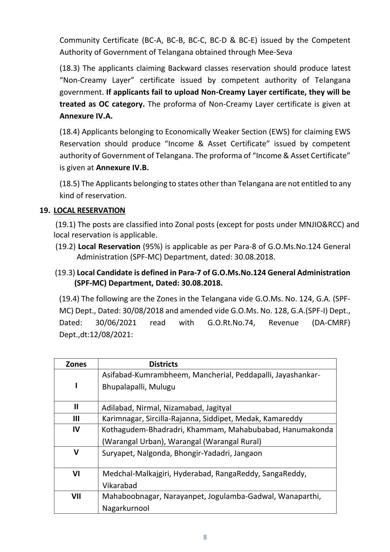 MHSRB Telangana Invites Application for 5204 Staff Nurse Recruitment 2023 - Page 22