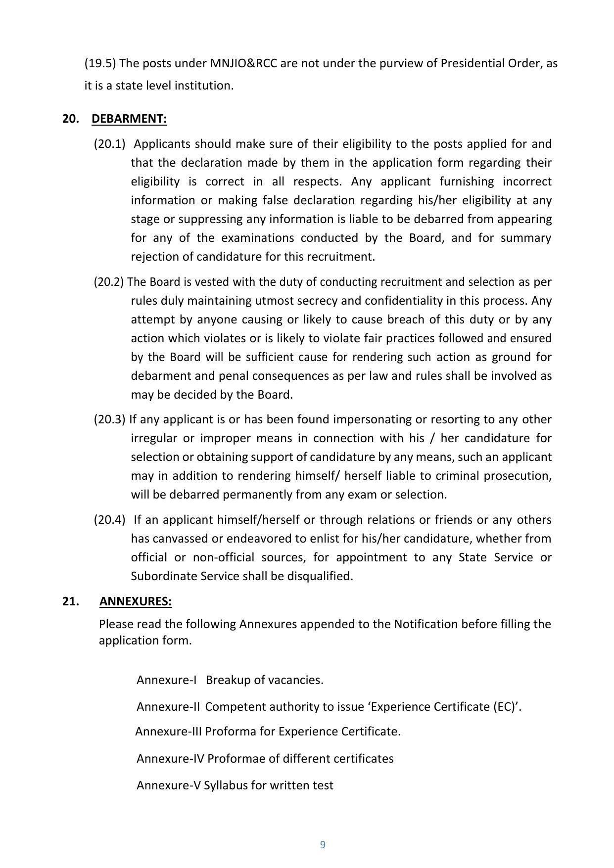 MHSRB Telangana Invites Application for 5204 Staff Nurse Recruitment 2023 - Page 7