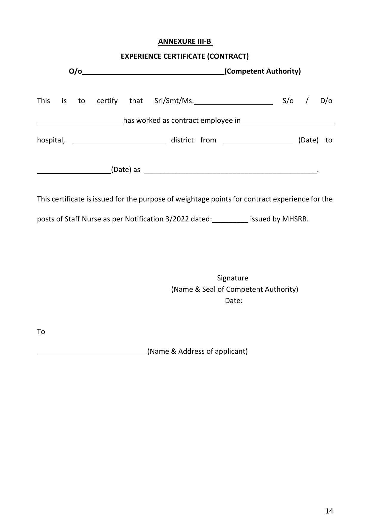 MHSRB Telangana Invites Application for 5204 Staff Nurse Recruitment 2023 - Page 20