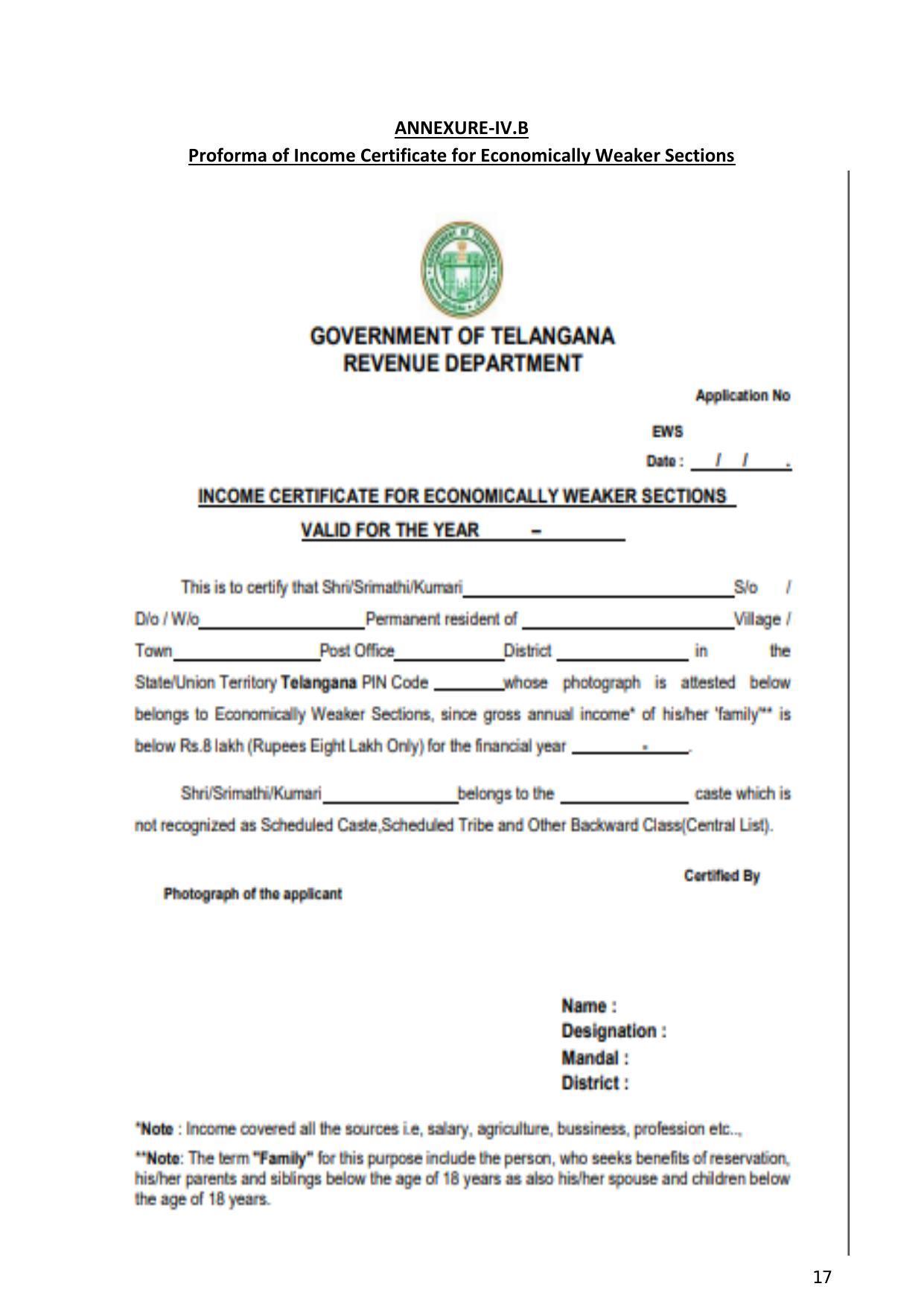 MHSRB Telangana Invites Application for 5204 Staff Nurse Recruitment 2023 - Page 19