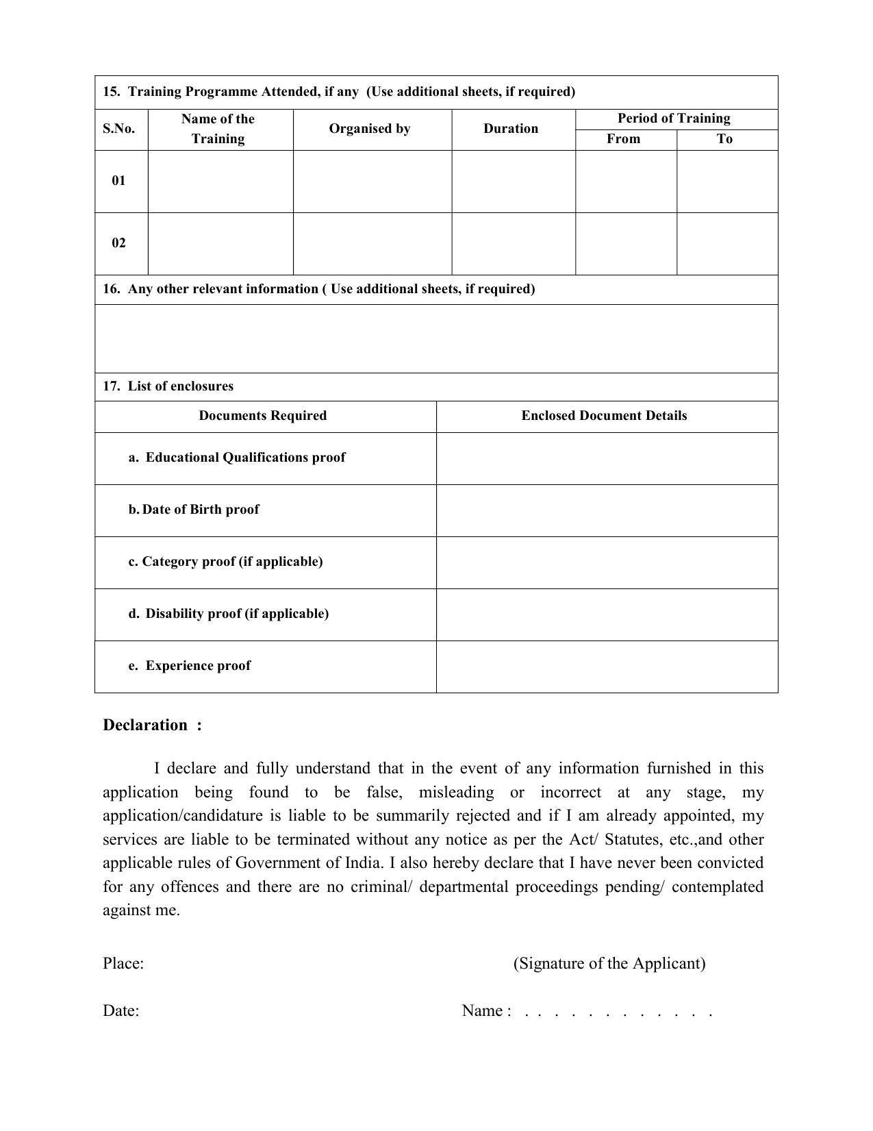 NCHMCT Invites Application for Stenographer, Director, More Vacancies Recruitment 2022 - Page 5