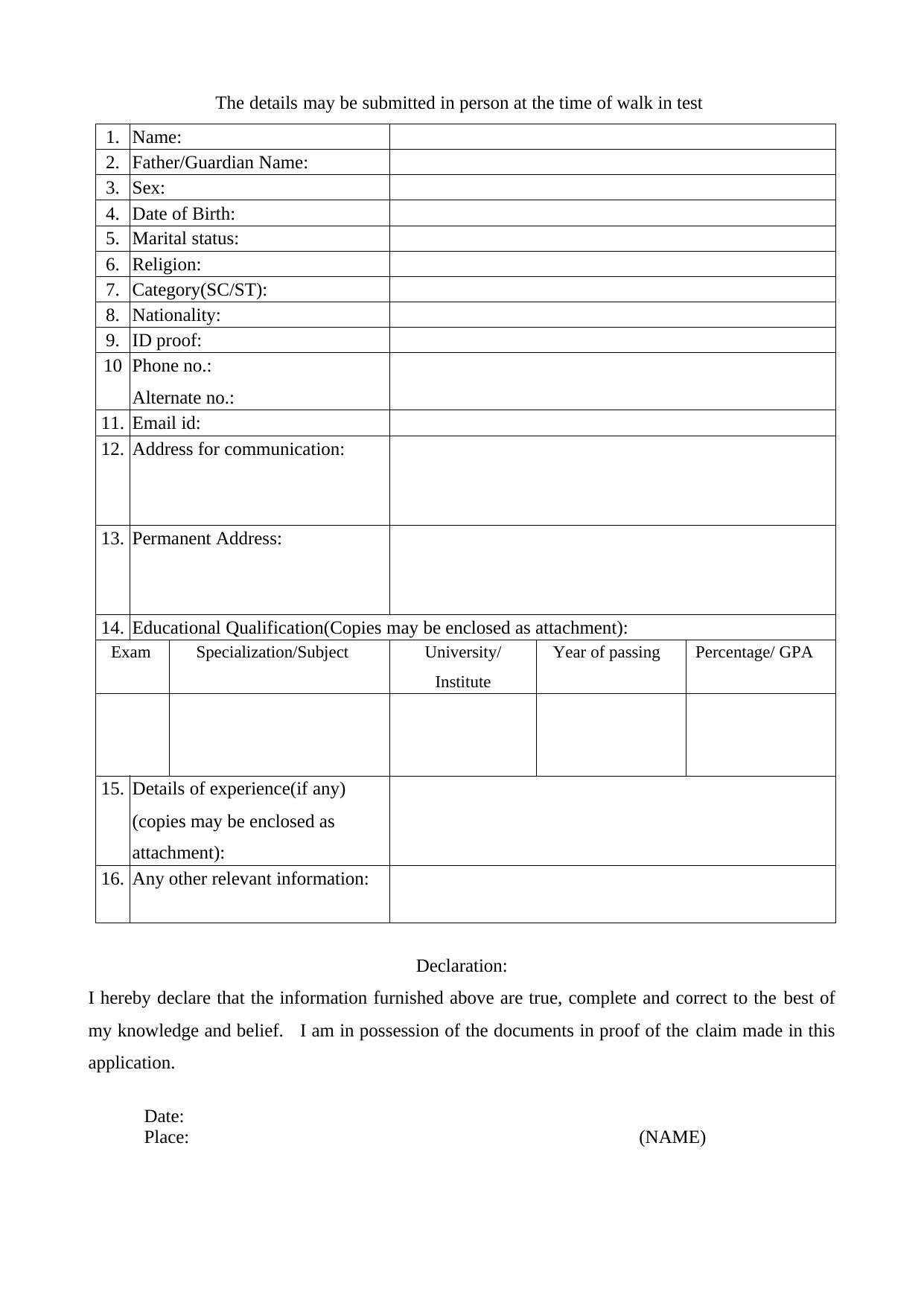 Spices Board of India Invites Application for 20 Spices Research Trainee Recruitment 2022 - Page 9