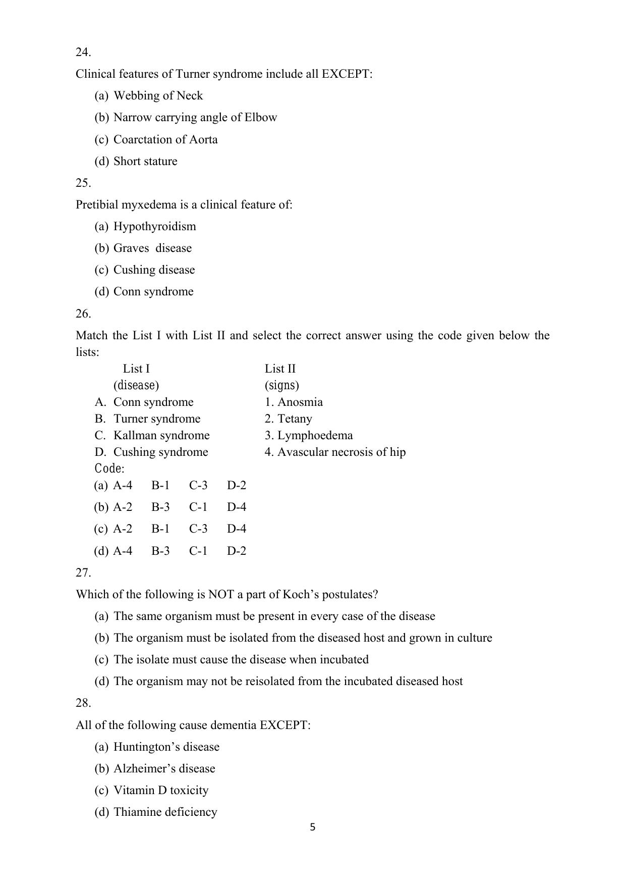 GPSC GMHS Class1 & Class 2 Previous Papers - Page 5