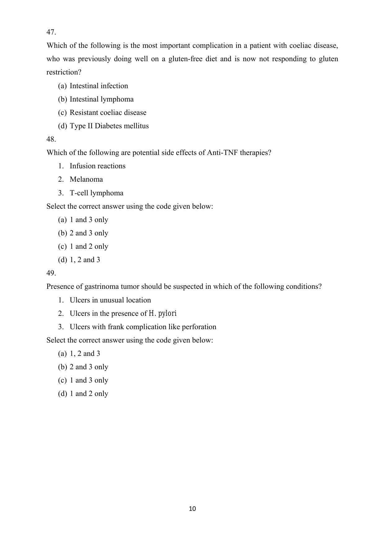 GPSC GMHS Class1 & Class 2 Previous Papers - Page 10