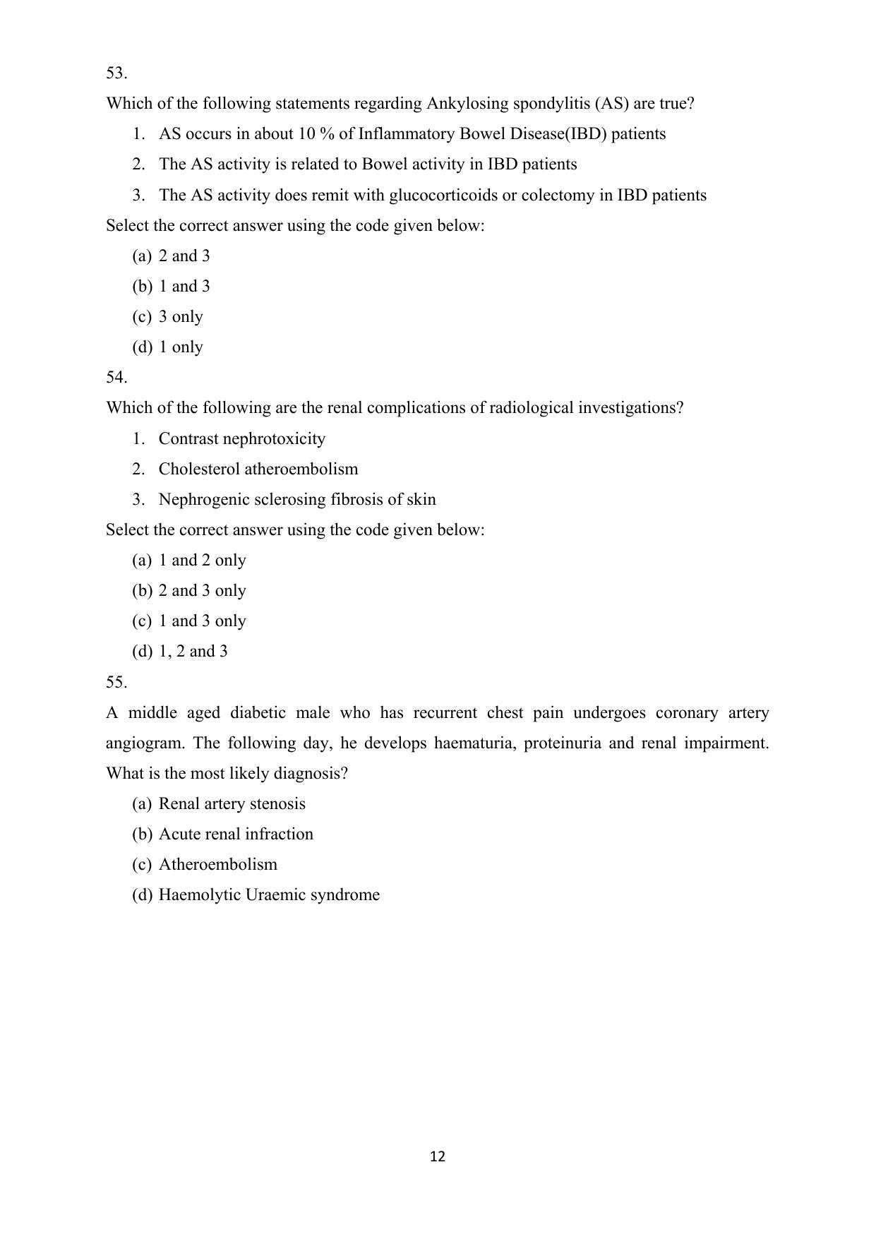 GPSC GMHS Class1 & Class 2 Previous Papers - Page 12