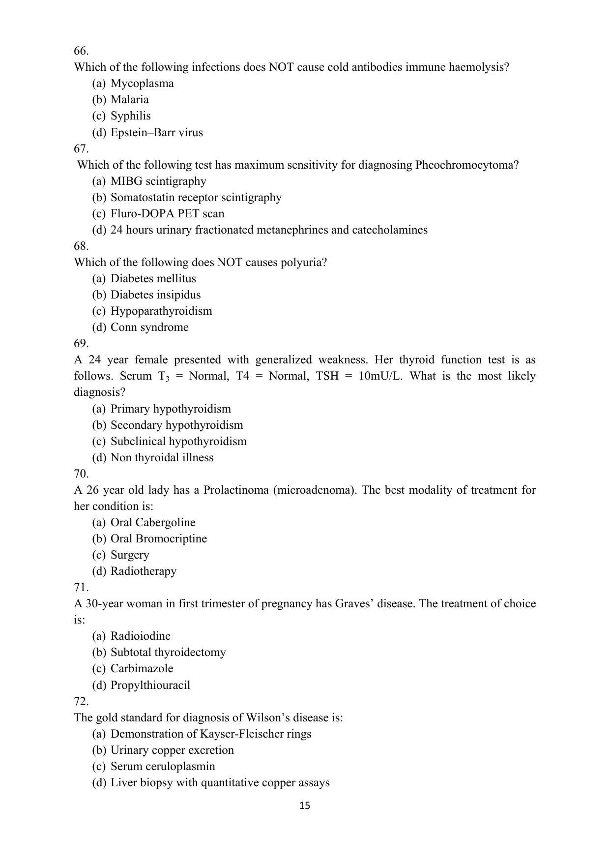 GPSC GMHS Class1 & Class 2 Previous Papers - Page 15
