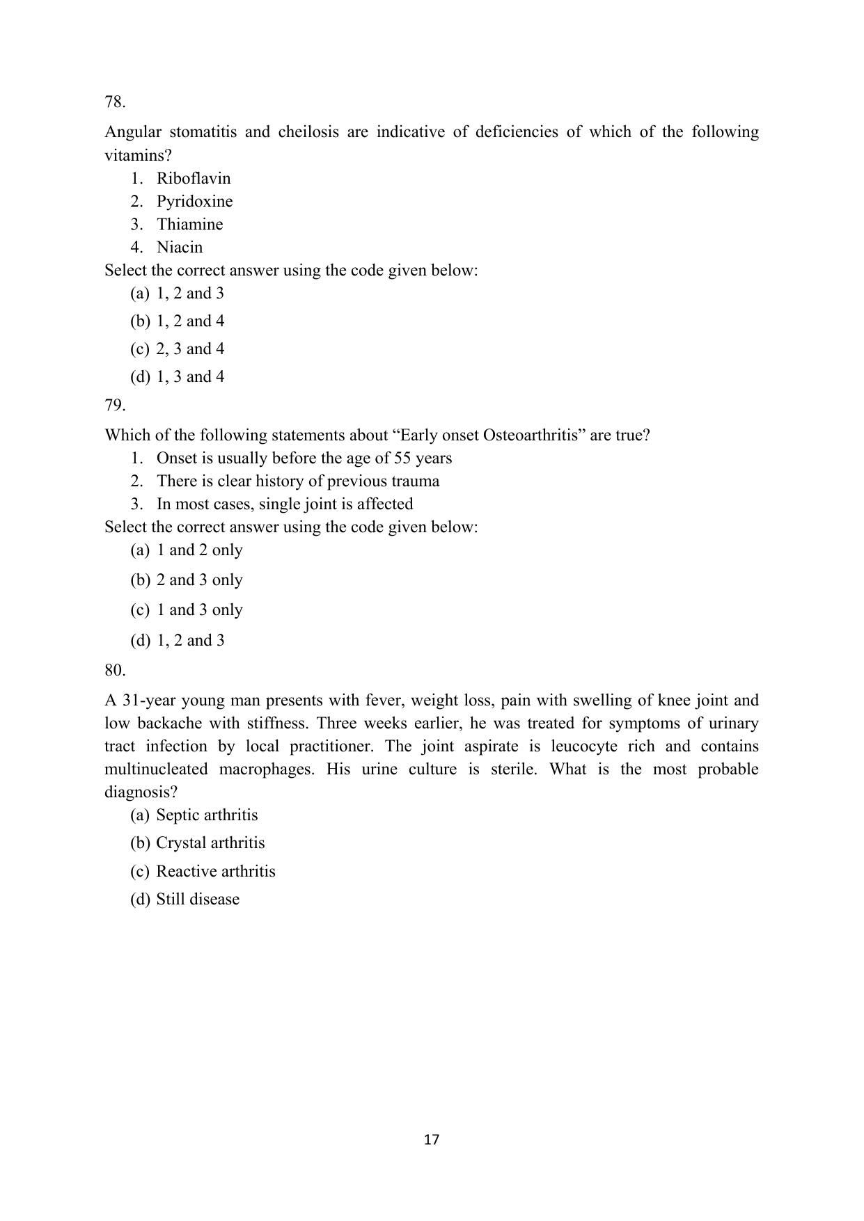 GPSC GMHS Class1 & Class 2 Previous Papers - Page 17
