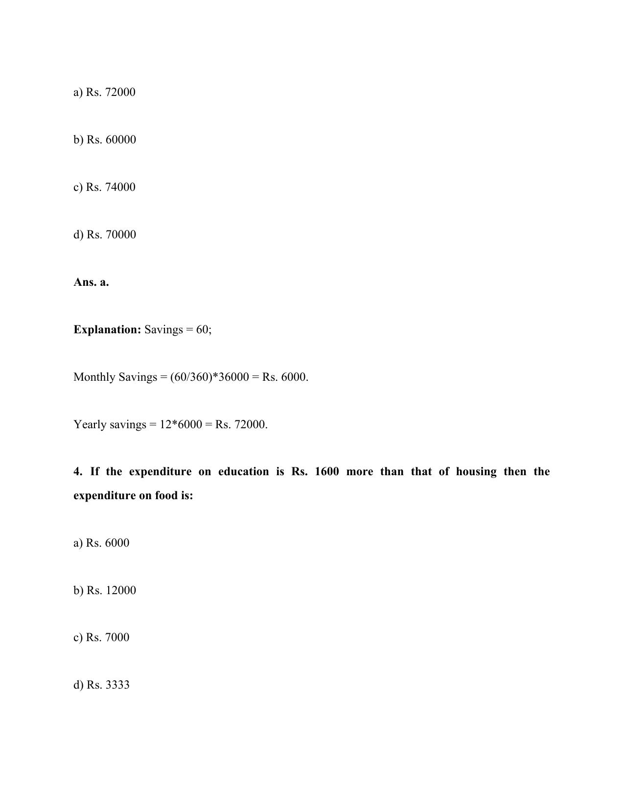 VCRC Quantitative Aptitude Old Papers - Page 4